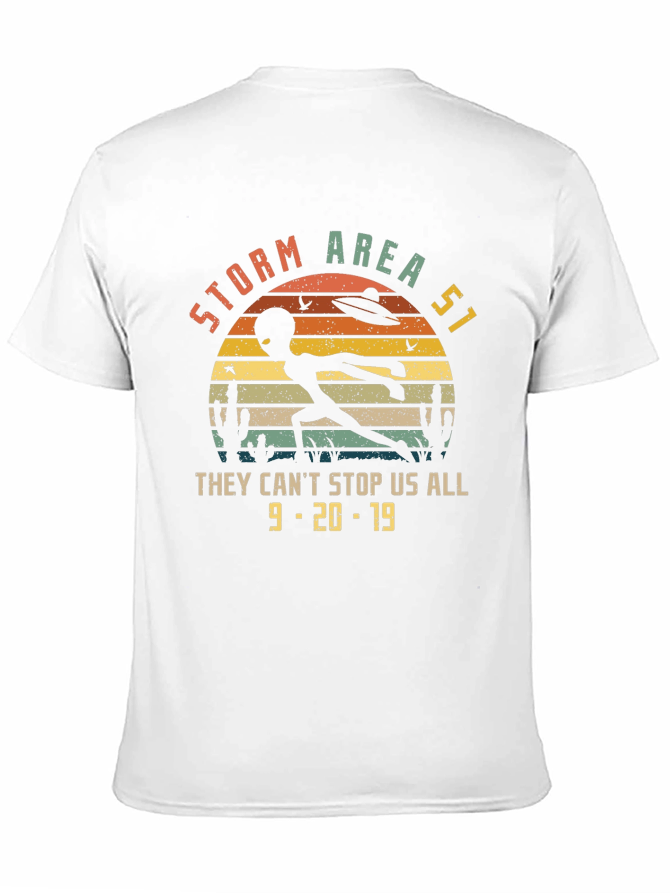 Black Storm Area 51 Alien Graphic Tee view 11