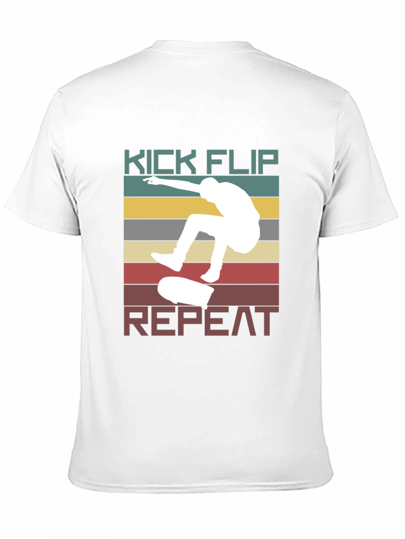 Black Kick Flip Repeat Graphic Tee view 11