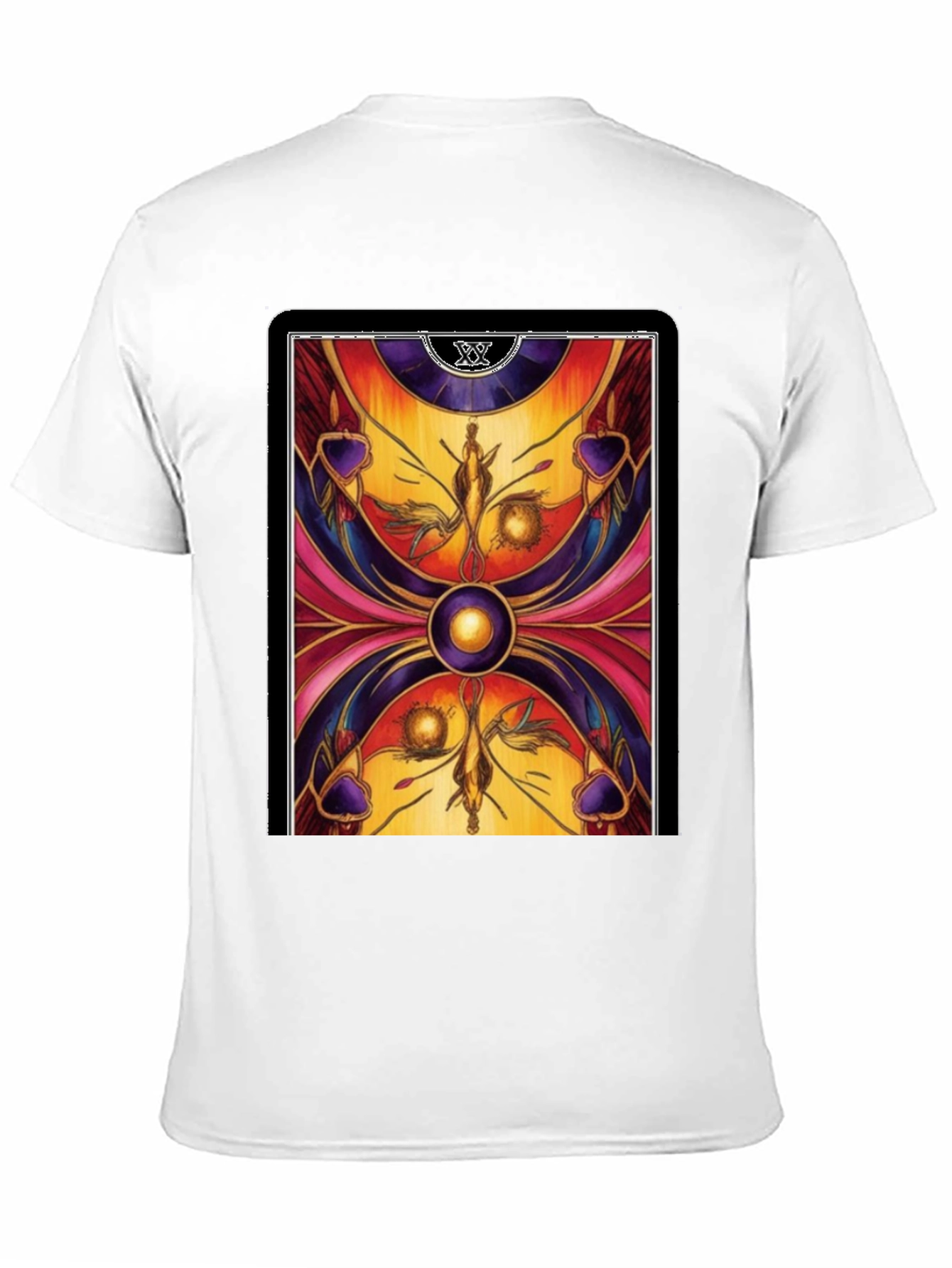 Black Tarot Card Graphic T-Shirt view 11