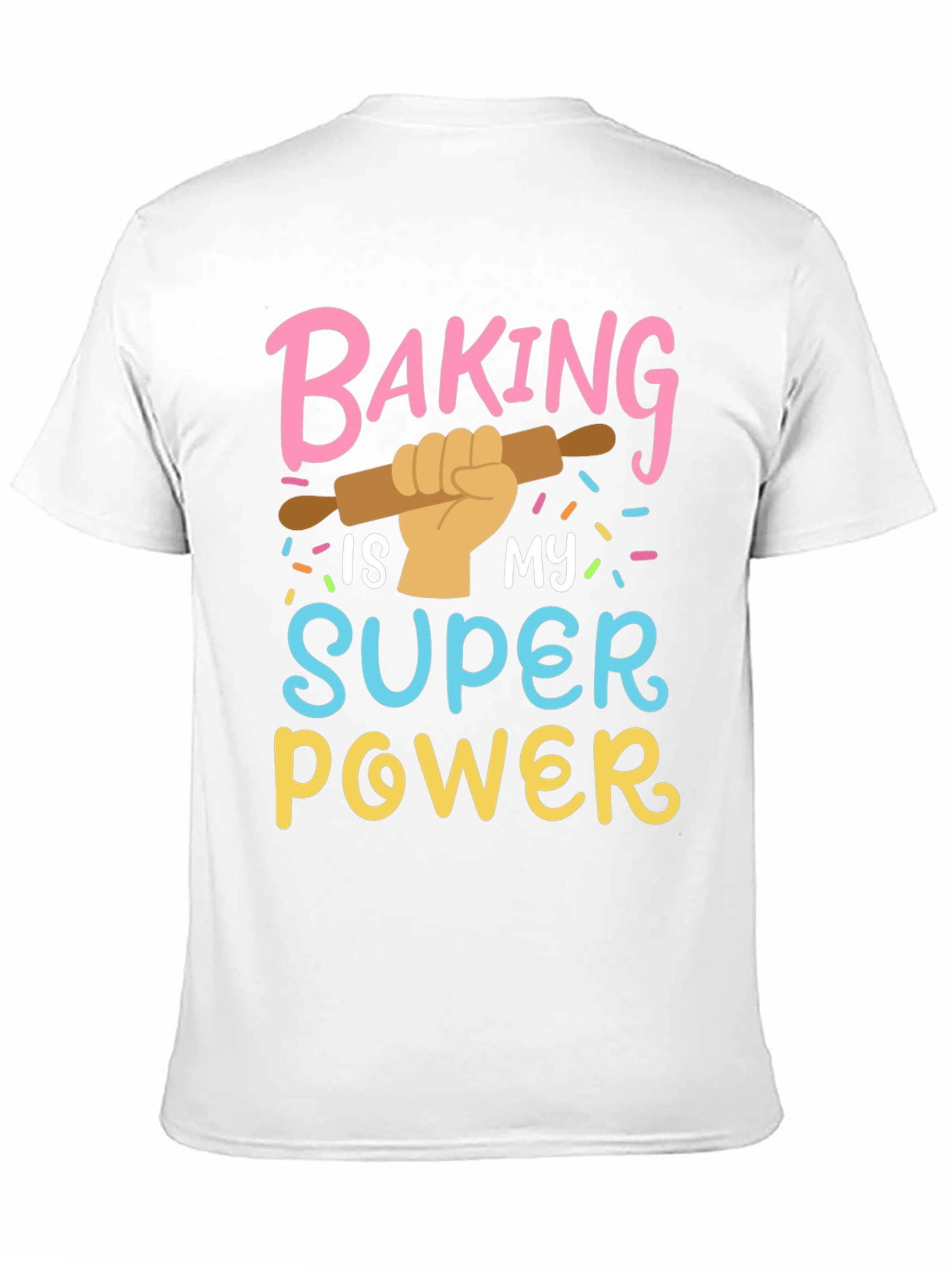 Black Baking is My Super Power T-Shirt view 11