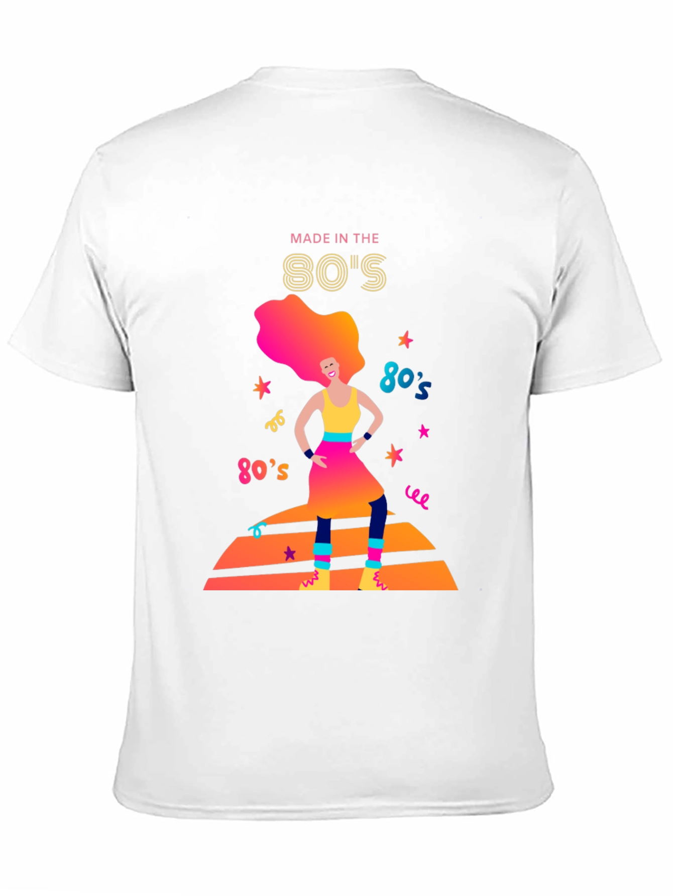 Black Retro '80s Graphic Tee - Totally Awesome! view 11