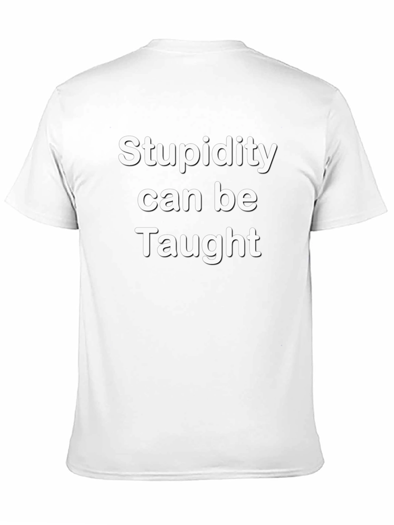 Black Stupidity Can Be Taught T-Shirt view 11