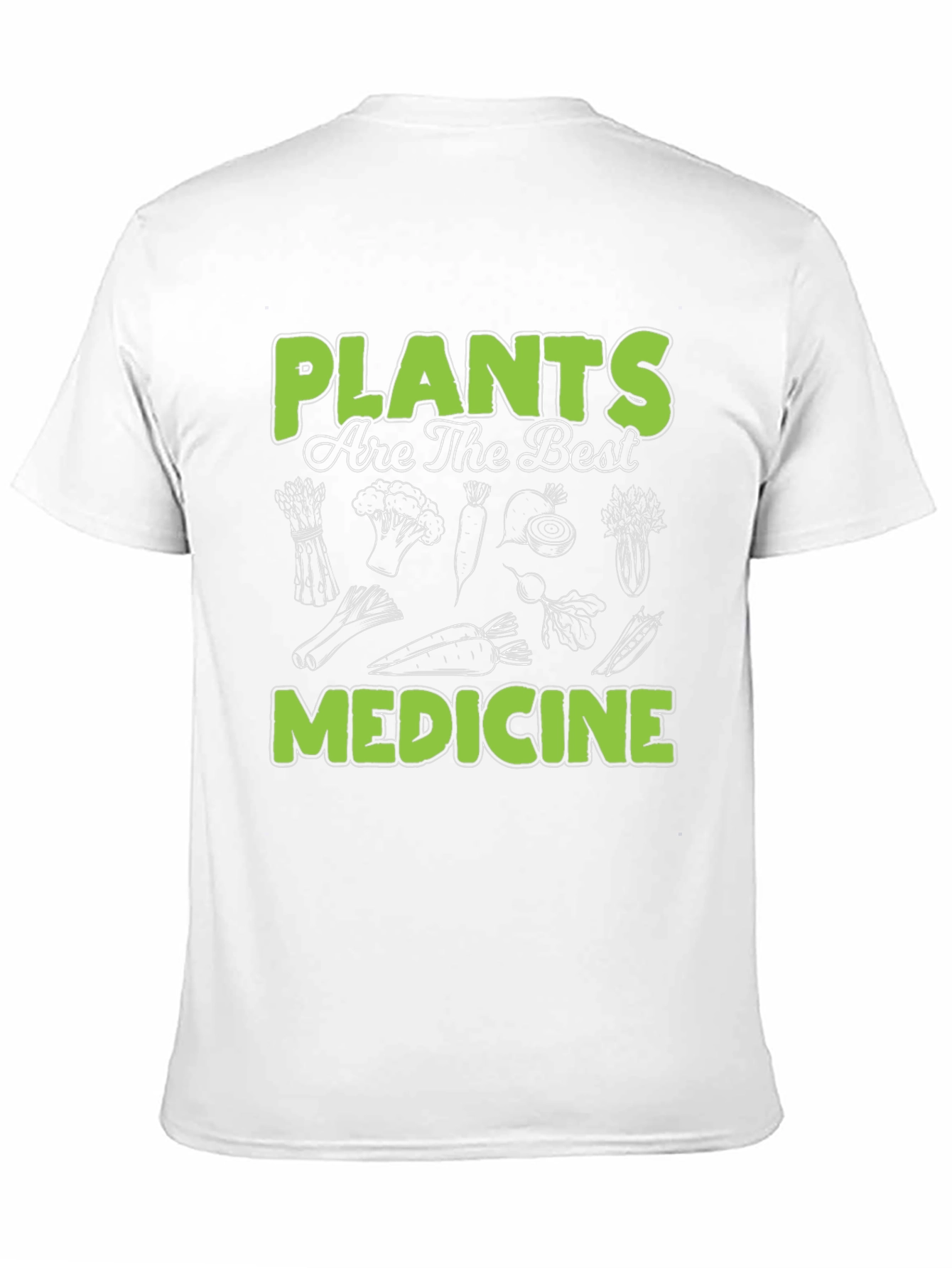 Black Plants are the Best Medicine T-Shirt view 11