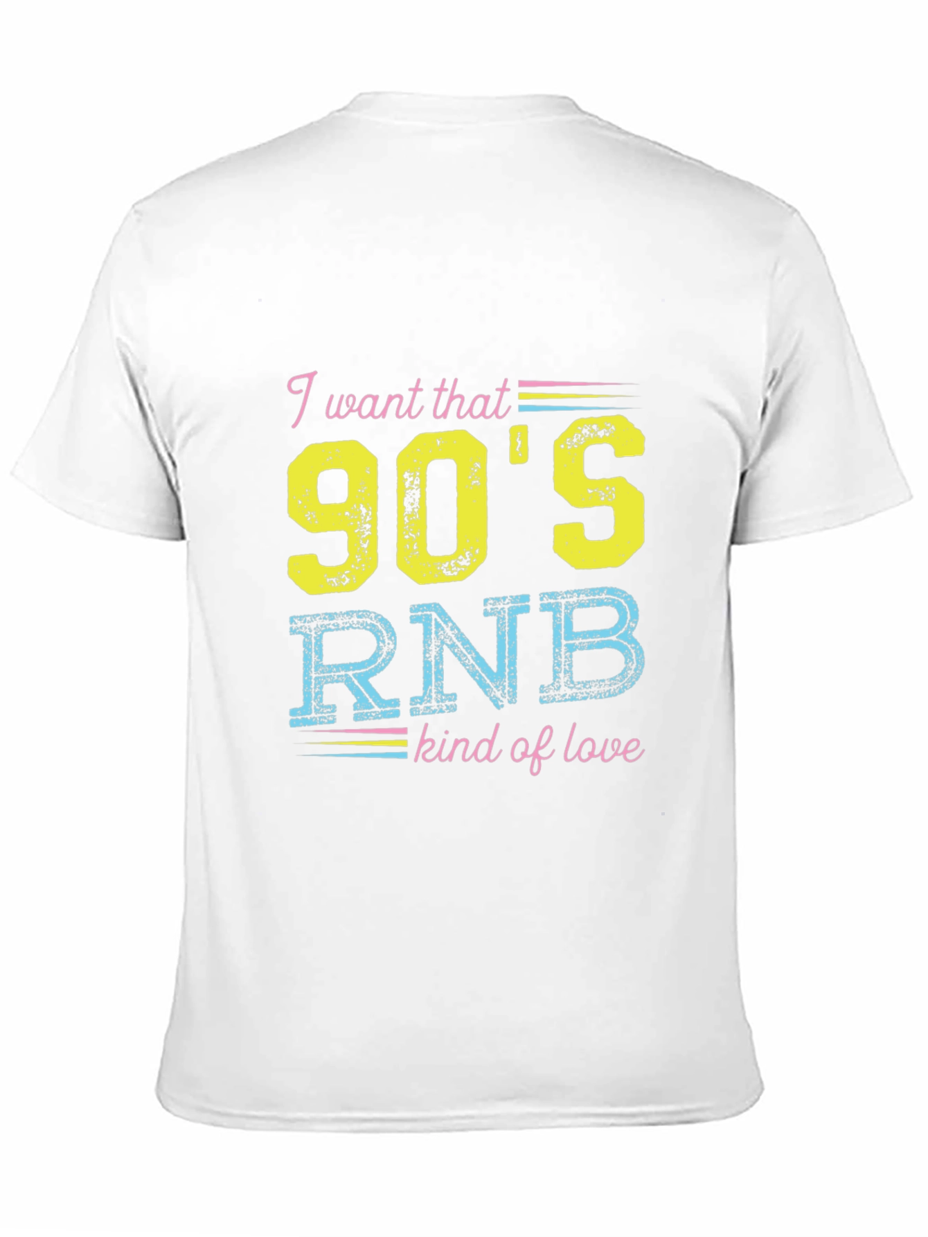 Black 90's RNB Kind of Love T-Shirt view 11