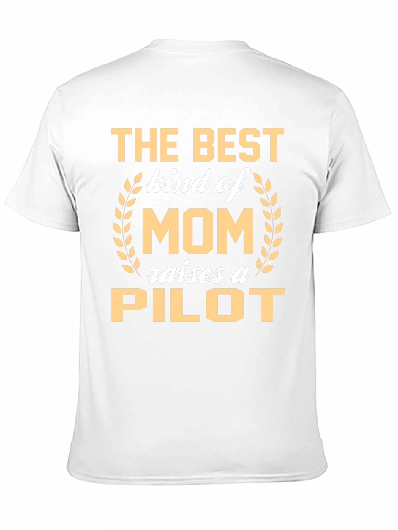 Black Best Mom Raises a Pilot T-Shirt view 11