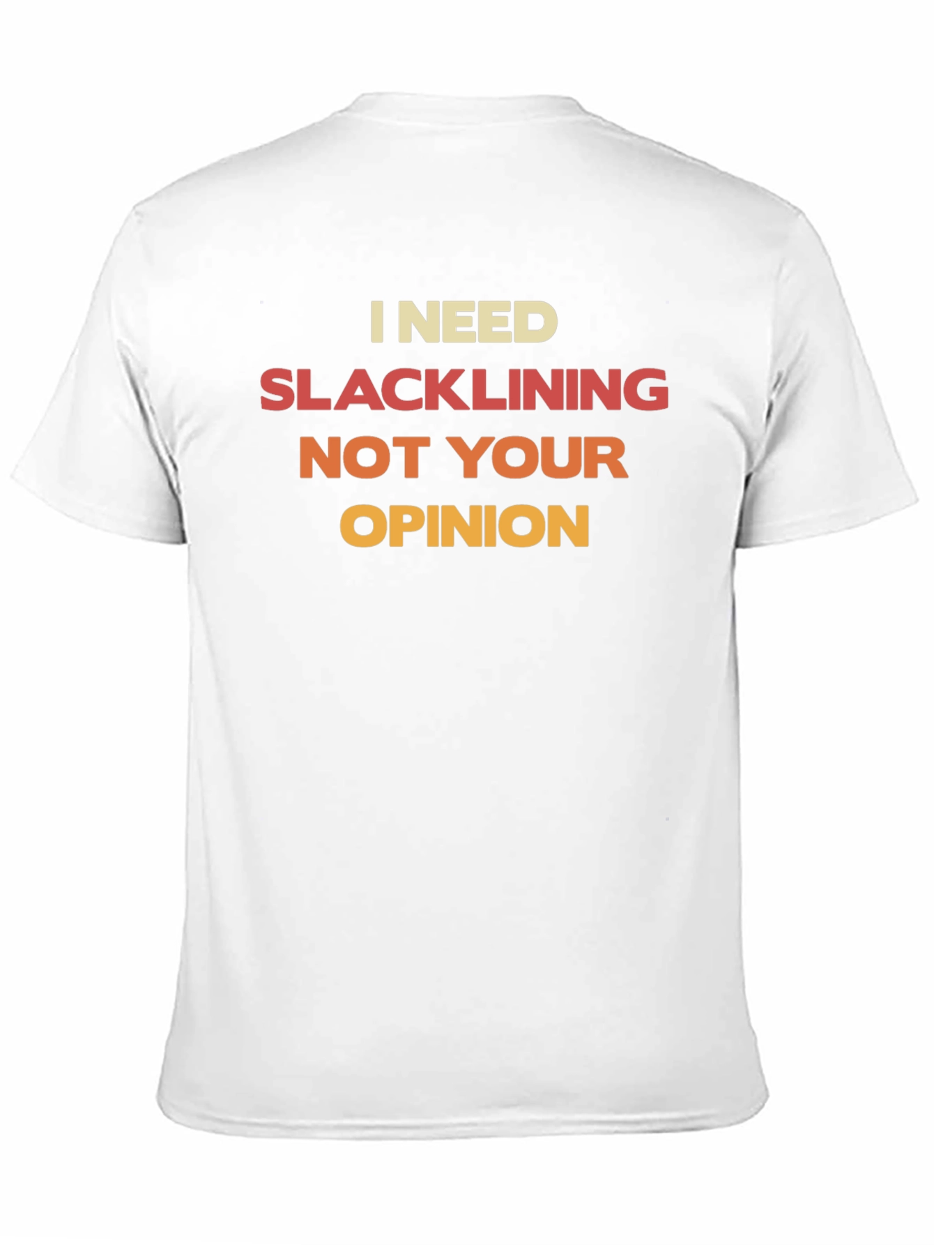 Black I Need Slacklining Graphic Tee view 11