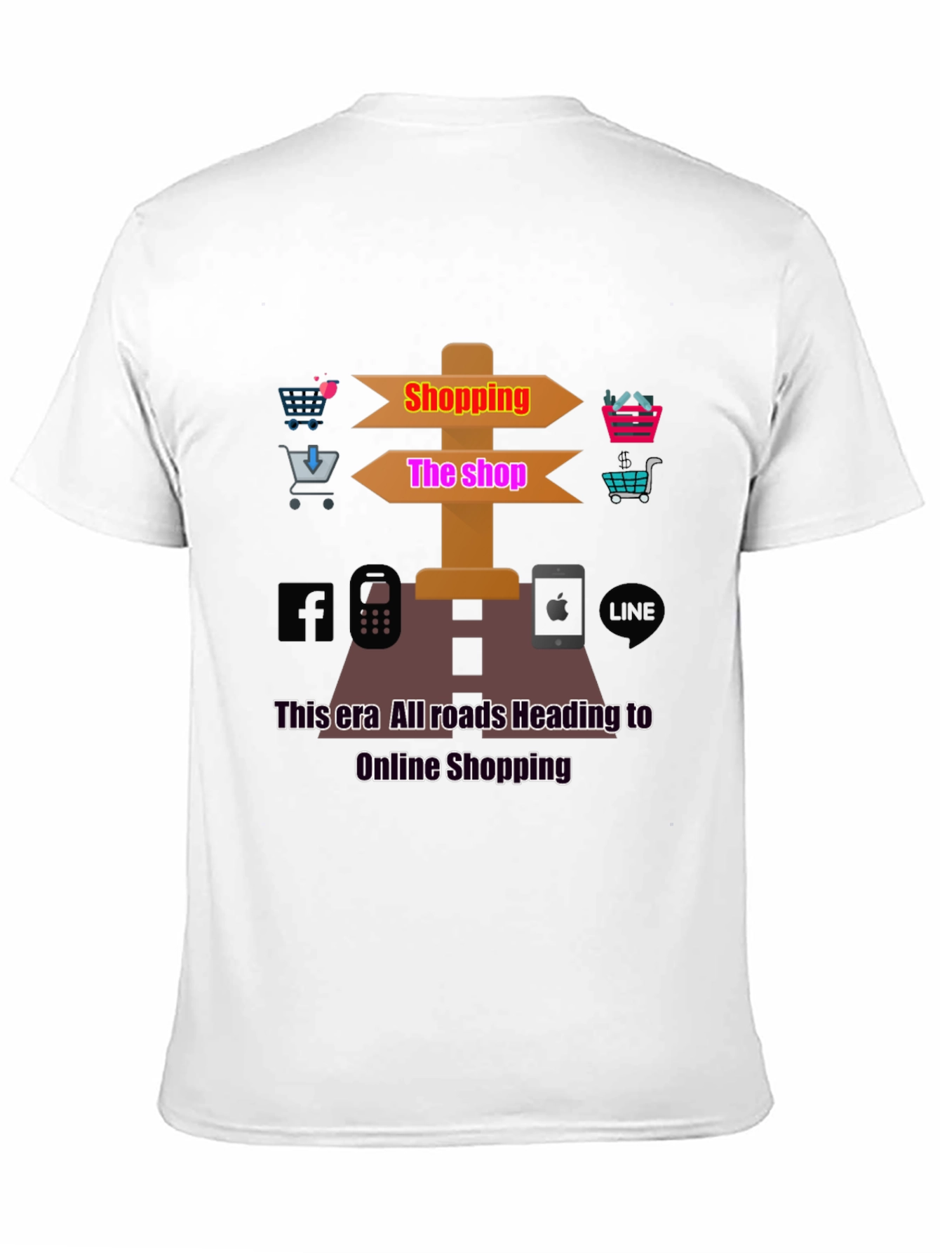 Online Shopping T-Shirt - 11