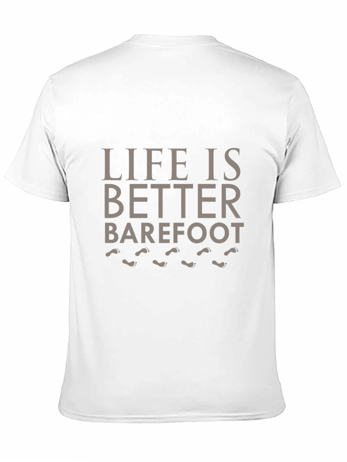 Black Life is Better Barefoot Graphic Tee - Black view 11