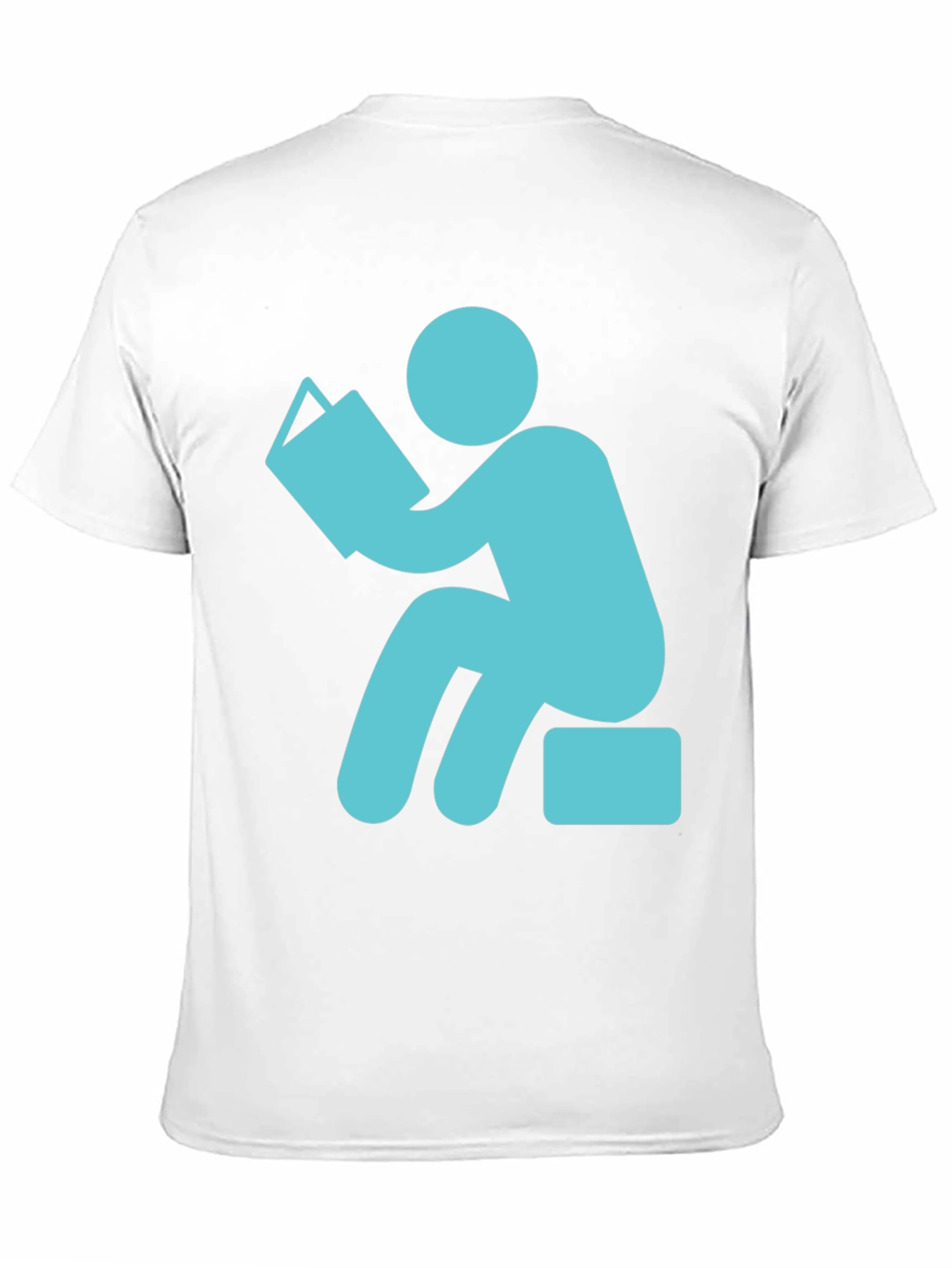 Black Bookworm Graphic Tee - Black Cotton Comfort view 11