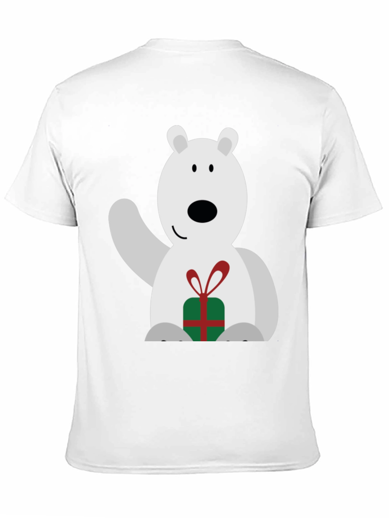 Black Polar Bear Gift Tee view 11
