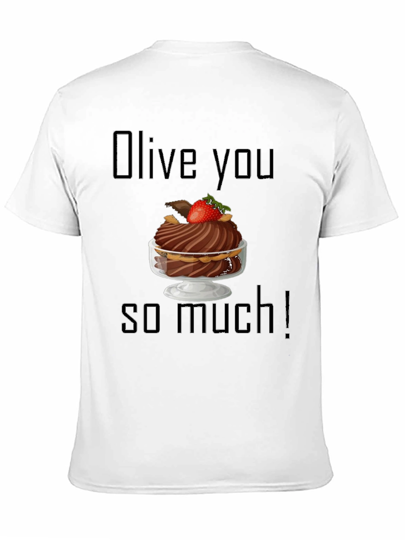 Black Olive You So Much Graphic T-Shirt view 11