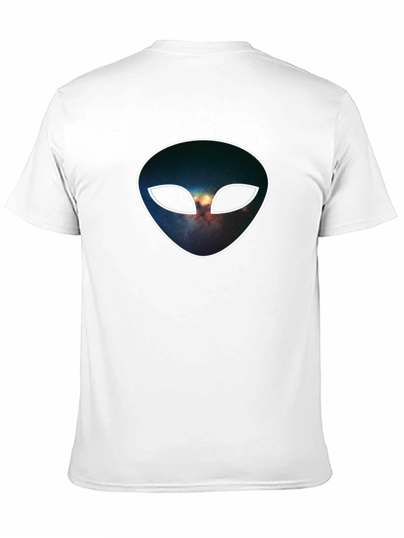 Black Cosmic Alien Graphic T-Shirt view 11