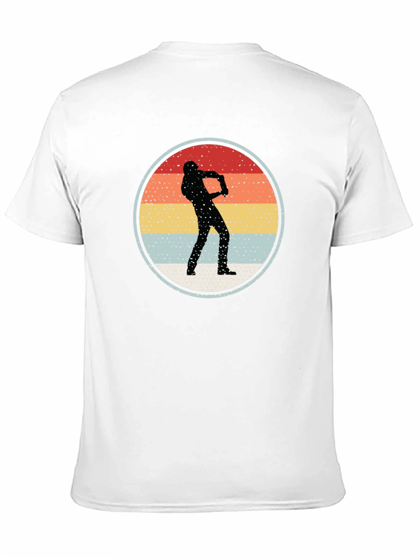 Black Retro Saxophone Player Graphic Tee view 11