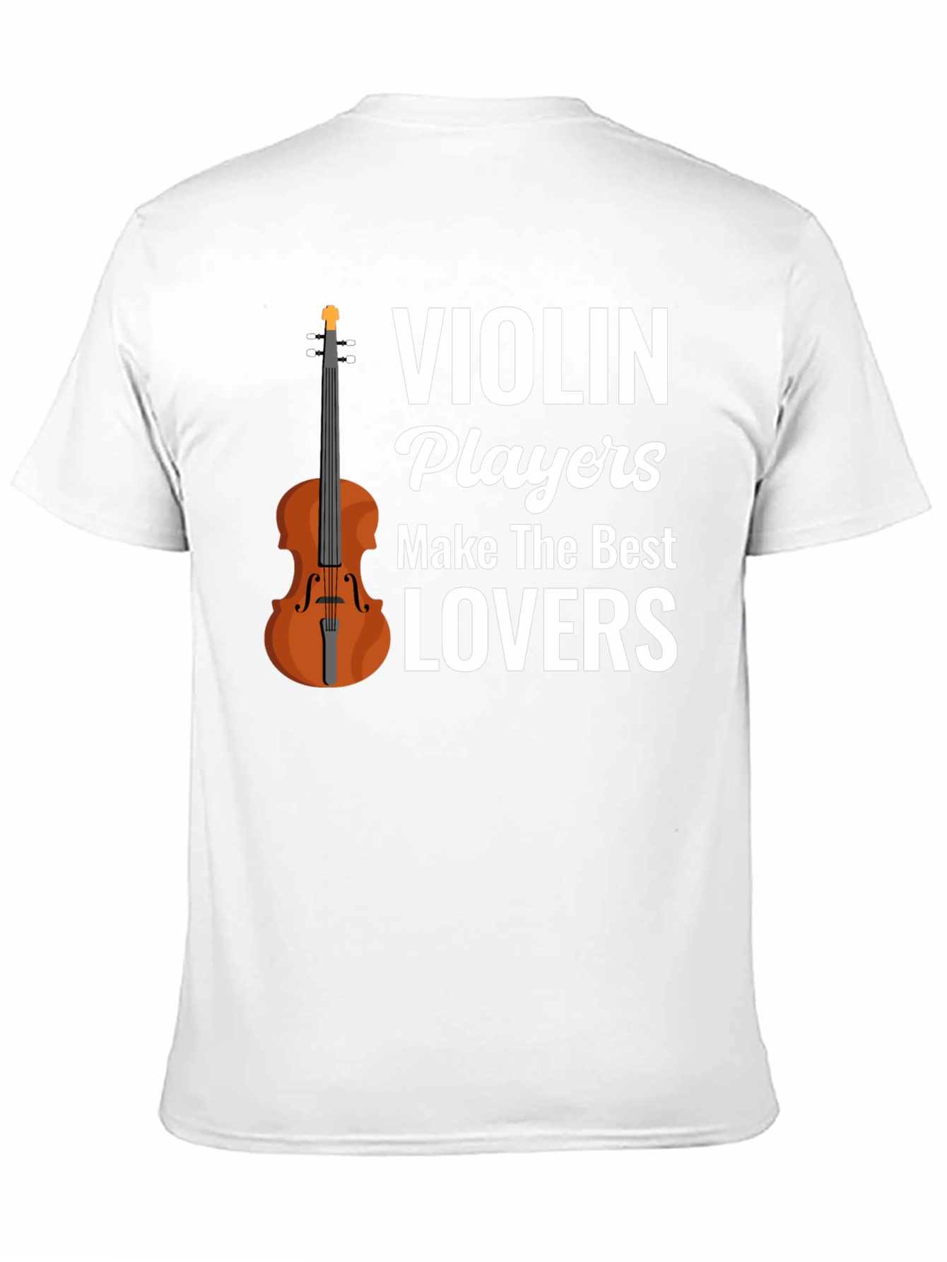 Black Violin Players Make The Best Lovers T-Shirt view 11