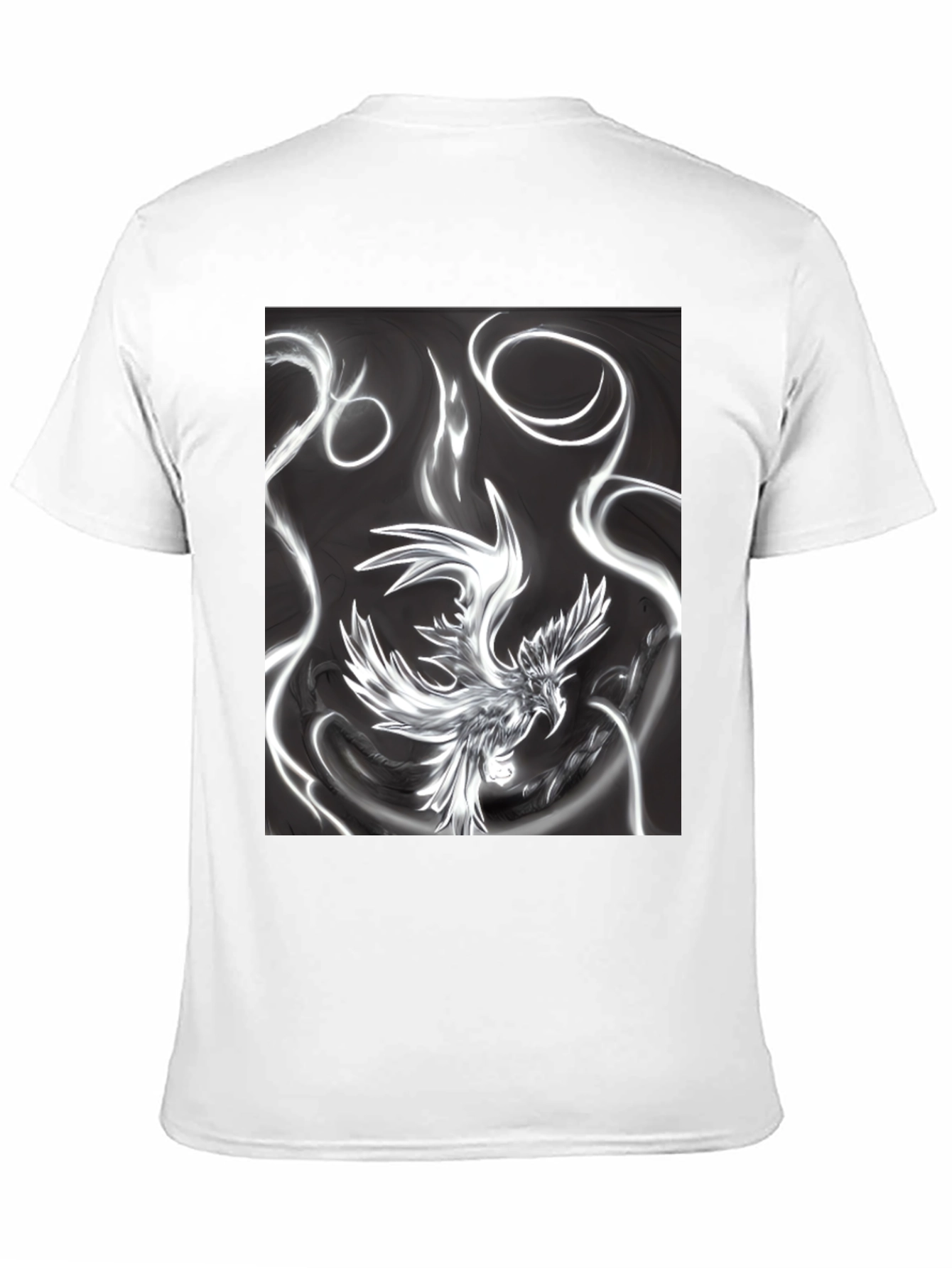 Black Phoenix Graphic Black T-Shirt view 11
