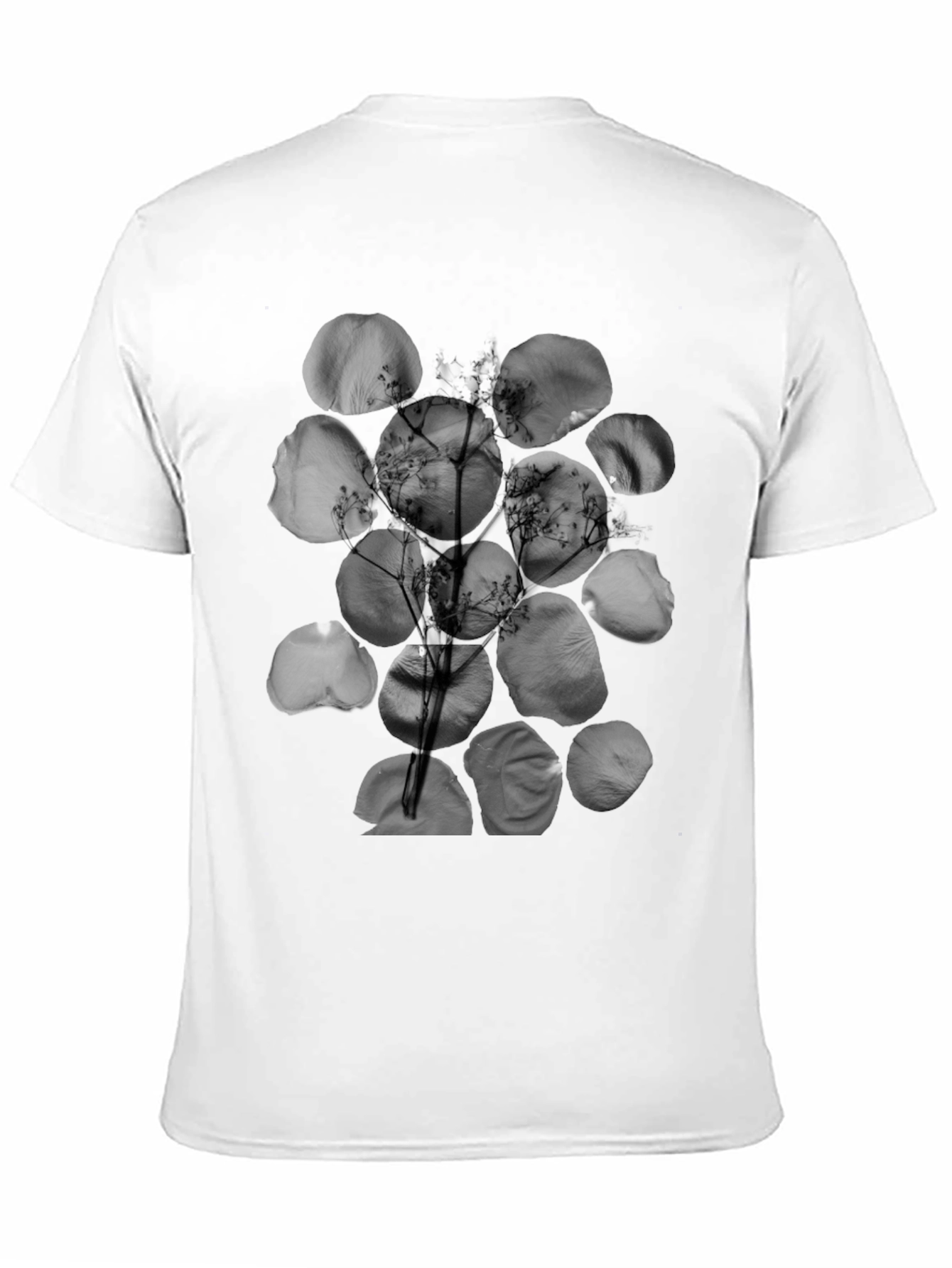 Black Abstract Black Graphic Tee - Modern Casual Style view 11