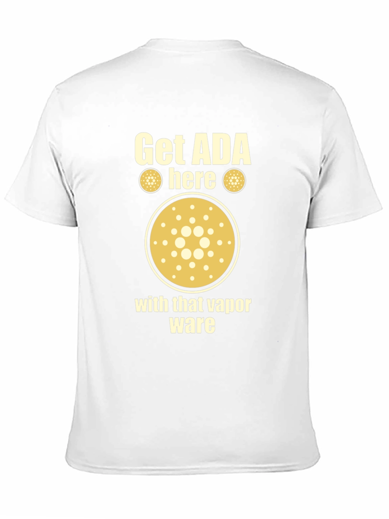Black Get ADA Here Crypto T-Shirt view 11