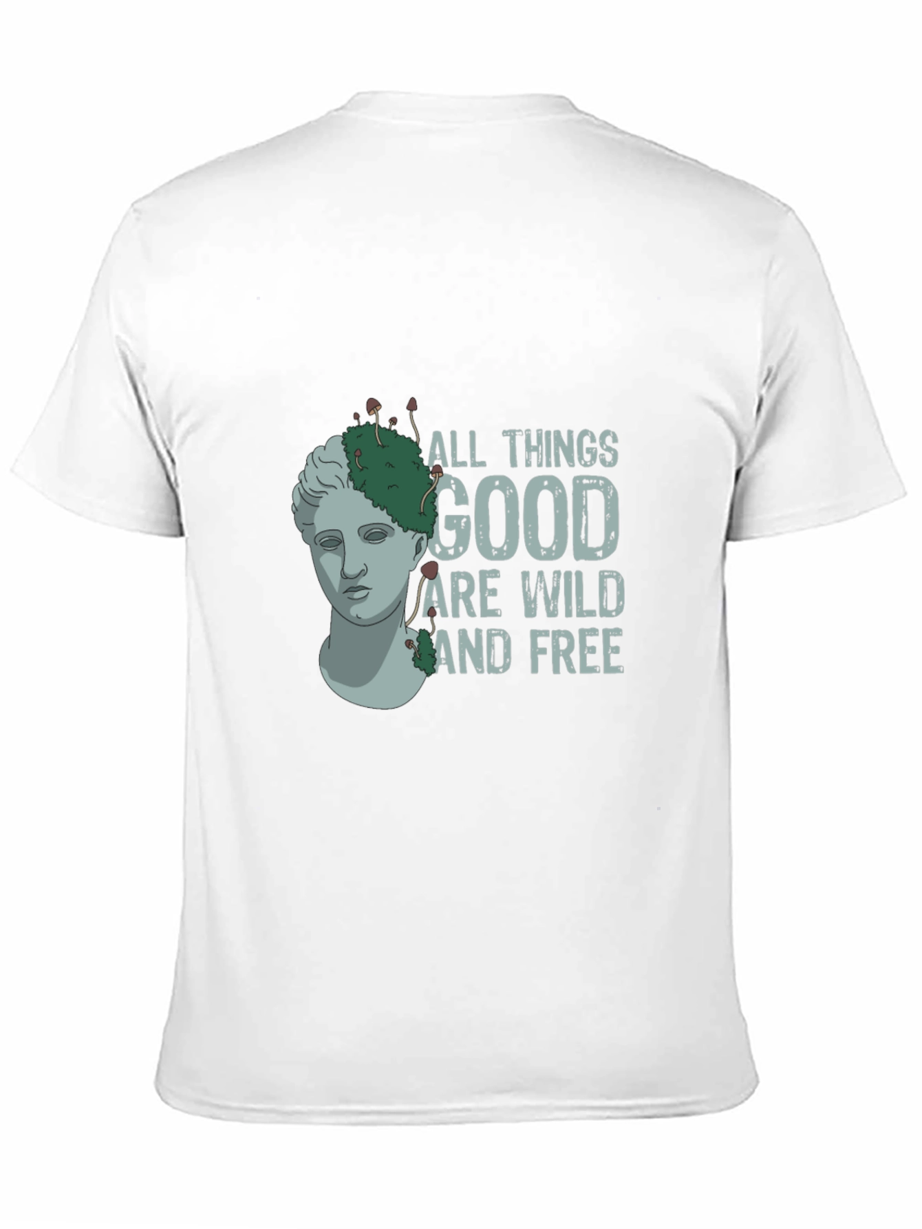 Black All Things Good Wild & Free Graphic Tee view 11