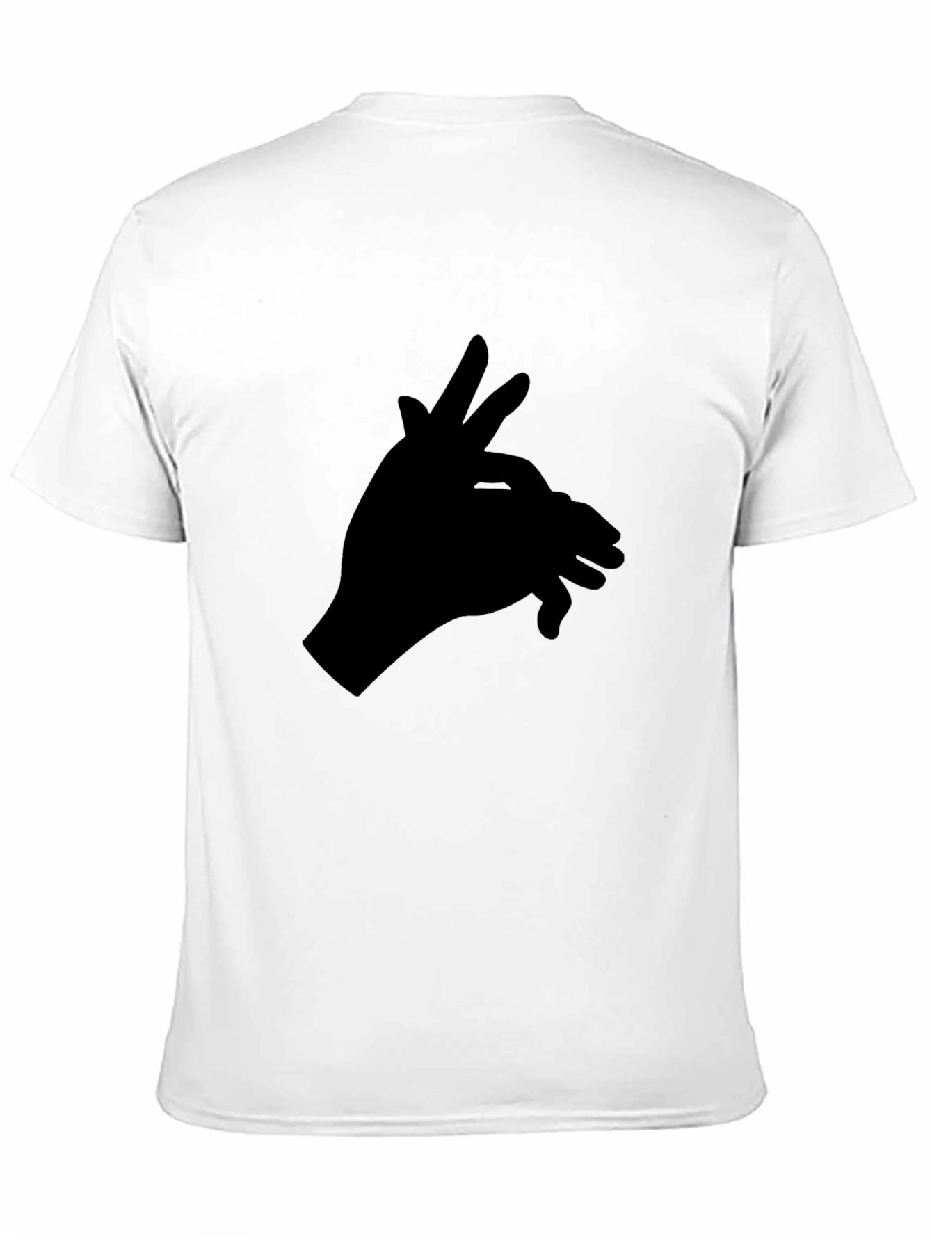 Black Hand Shadow Puppet Tee - Black view 11