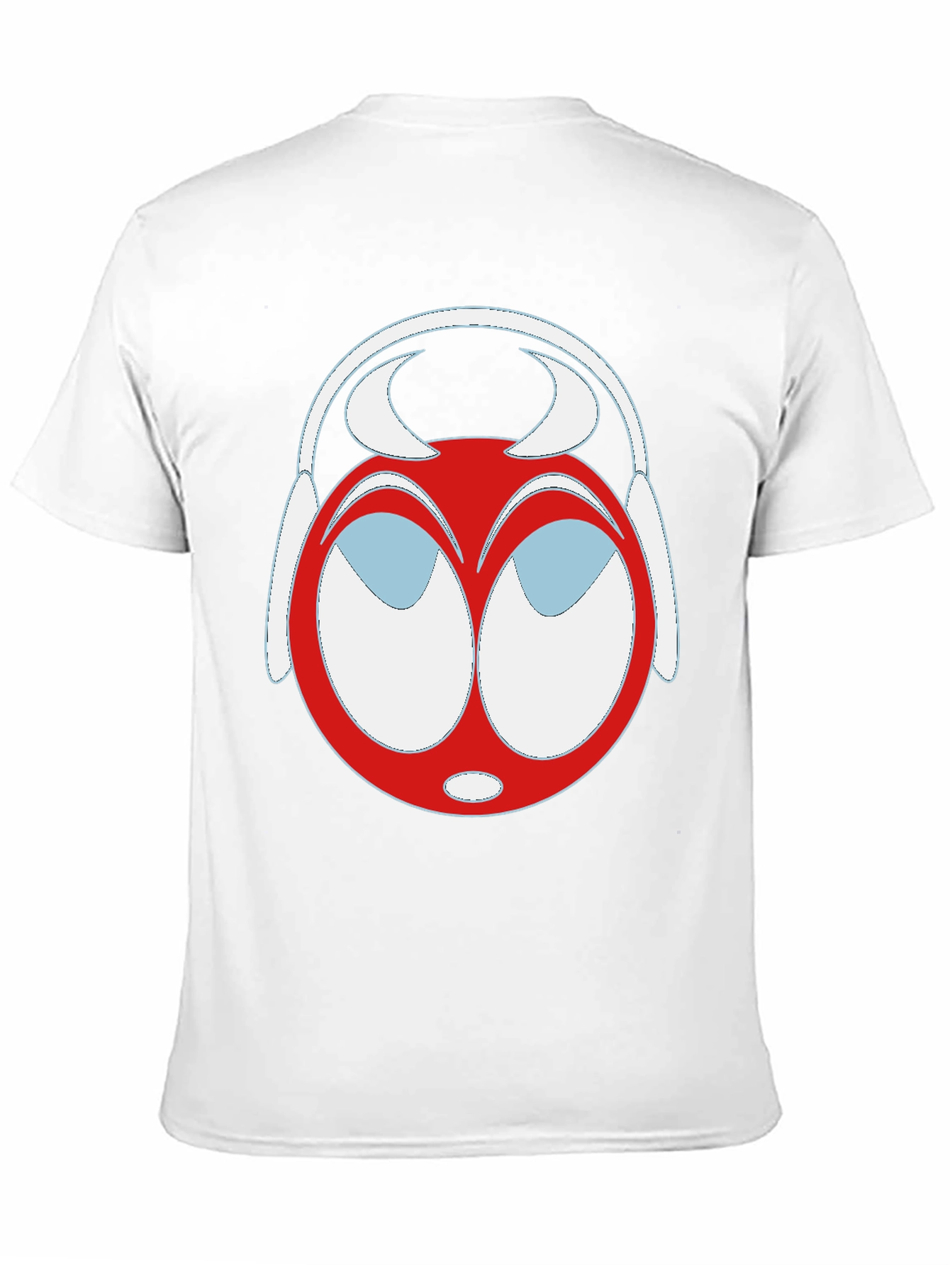 Black Cartoon Headphone T-Shirt - Unique Graphic Tee view 11