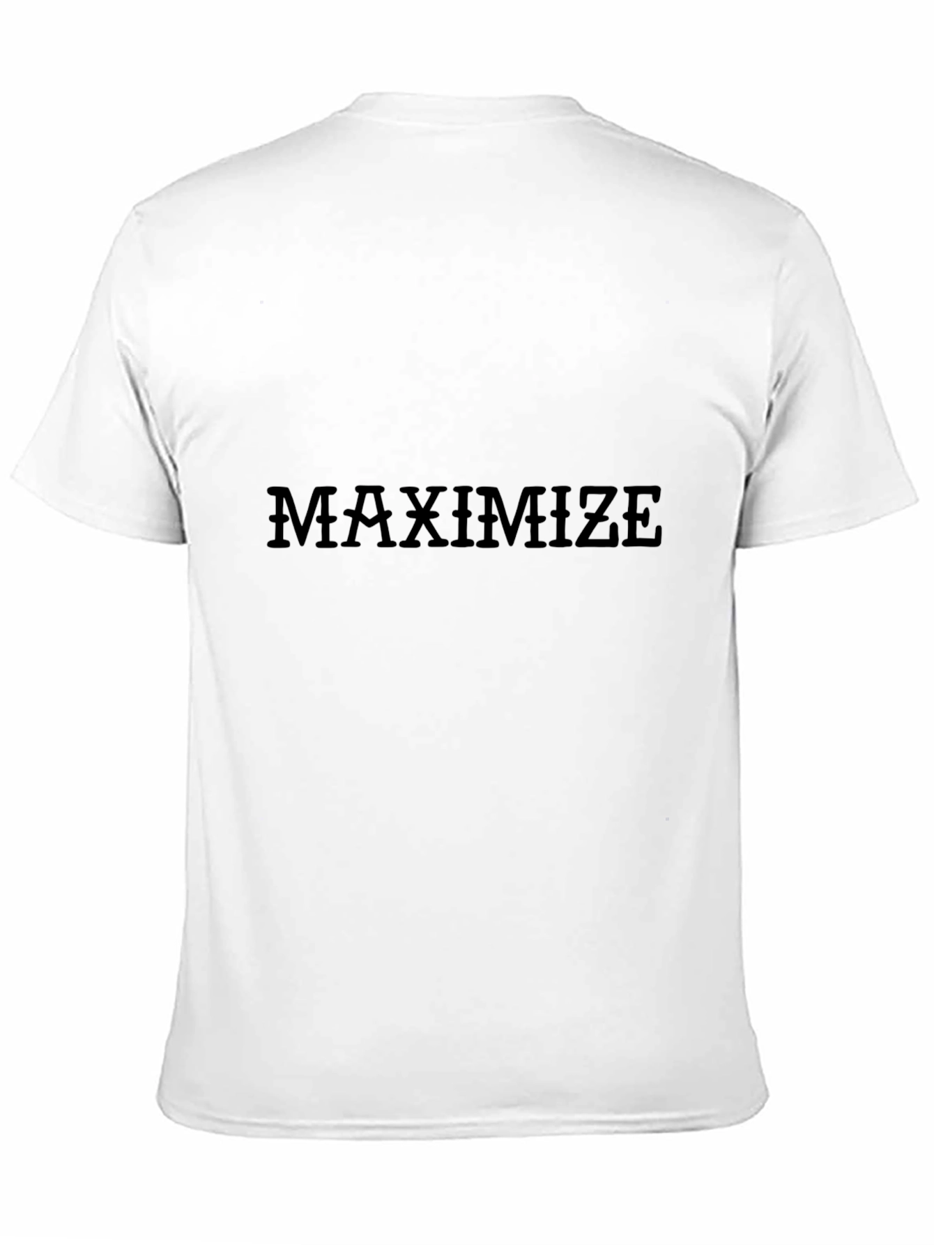 Black Maximize Black Graphic Tee view 11