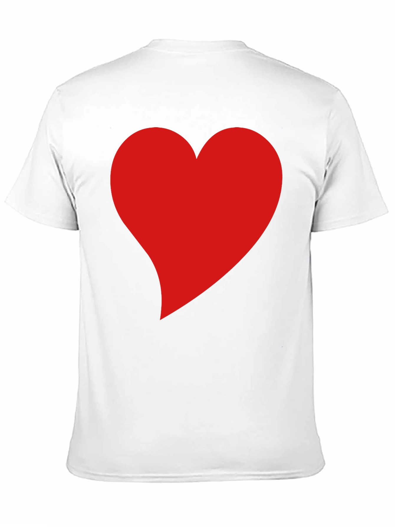 Black Heart Graphic Black T-Shirt - Stylish Casual Wear view 11