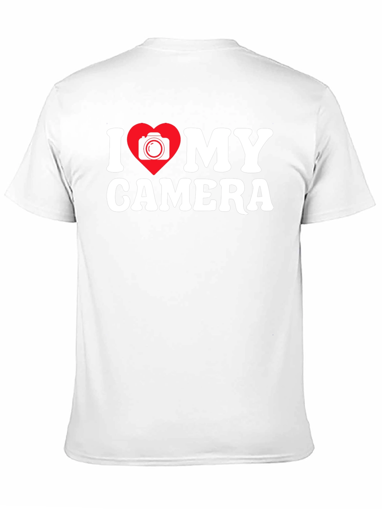 Black I Love My Camera Graphic T-Shirt - Photographer Tee view 11
