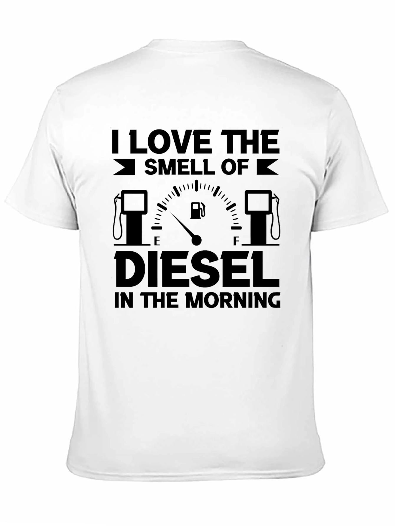 Black Diesel Smell T-Shirt - Morning Humor view 11