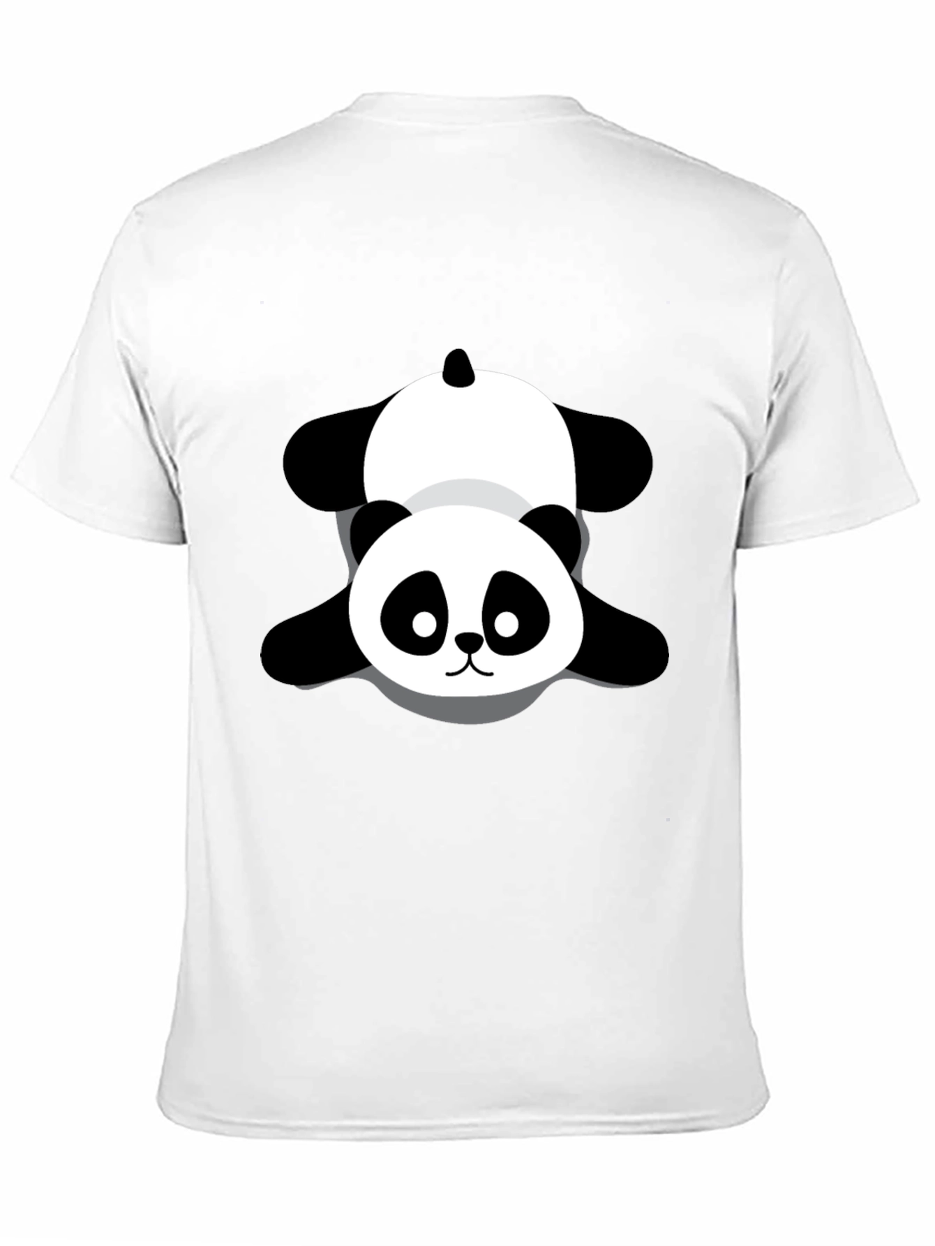 Black Cute Panda Graphic Tee - Soft & Stylish view 11