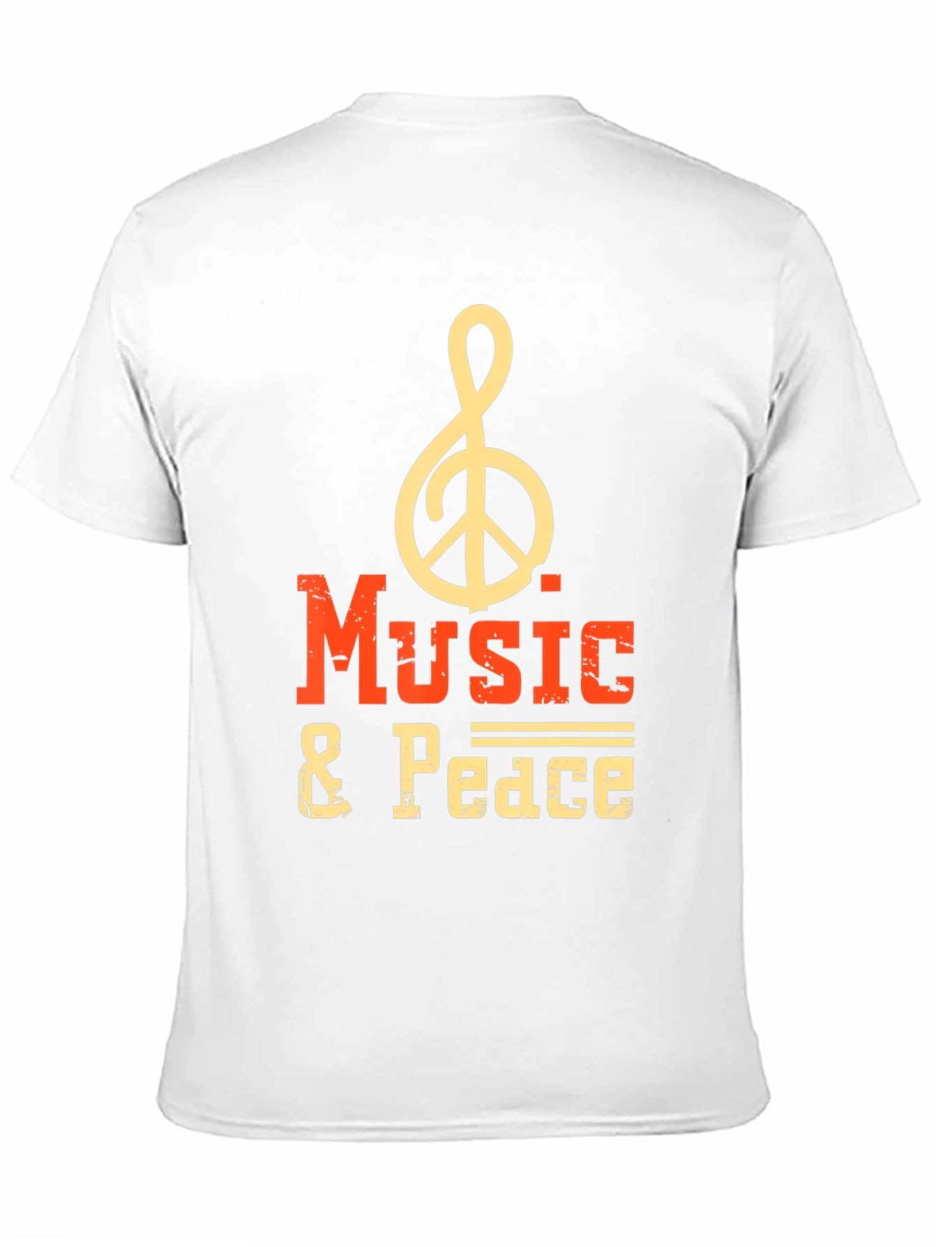 Black Music & Peace T-Shirt - Stylish Graphic Tee view 11