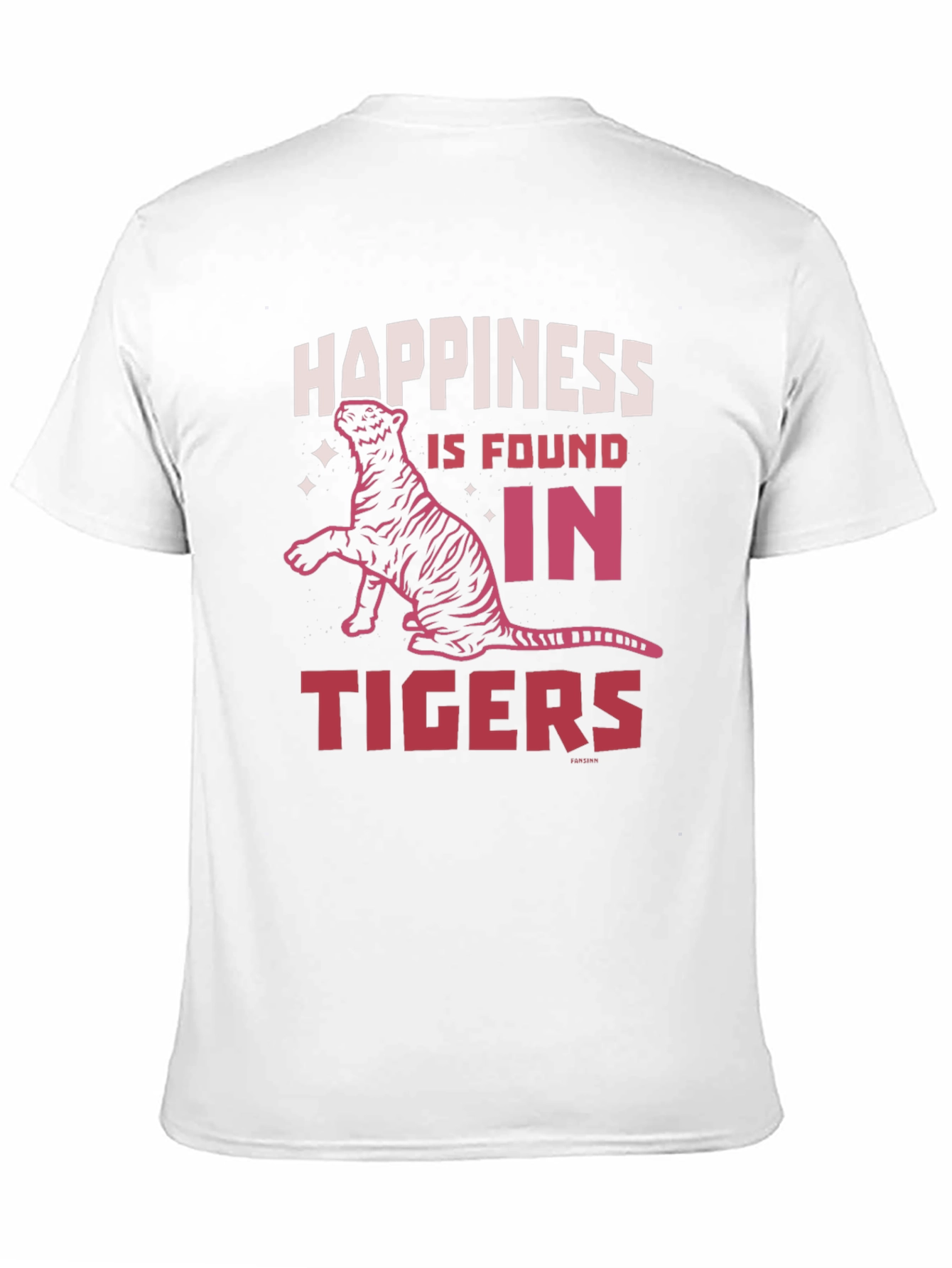 Black Happiness Tiger Graphic Tee - Soft Cotton Blend view 11