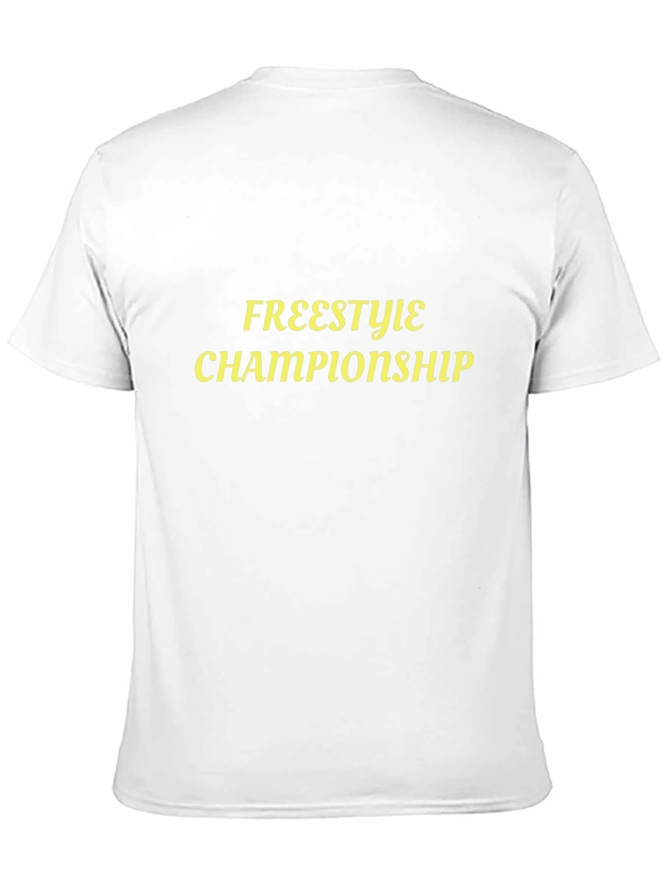 Black Freestyle Championship T-Shirt view 11