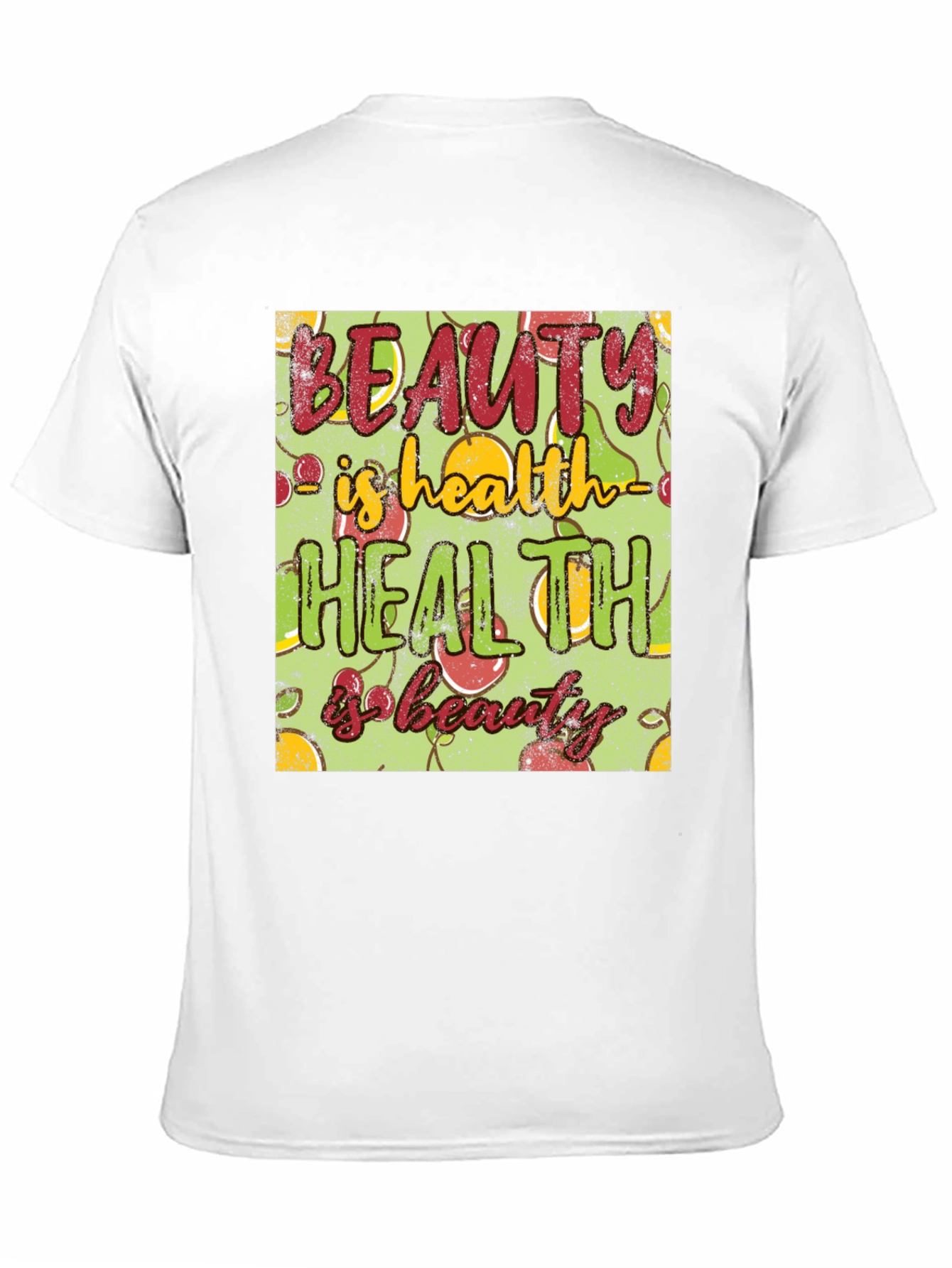 Black Beauty is Health T-Shirt - Wellness Graphic Tee view 11