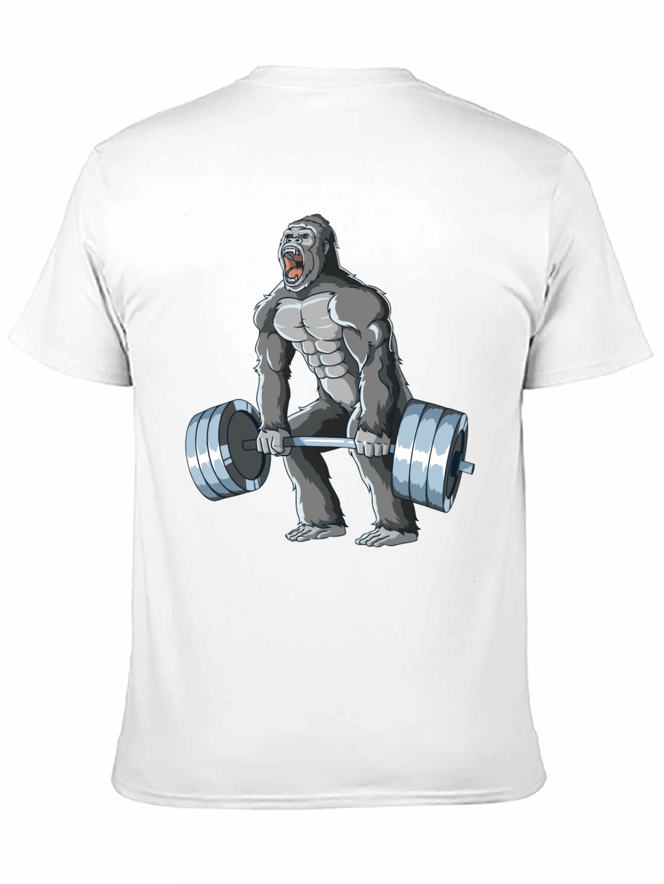 Black Gorilla Gym T-Shirt - Black view 11