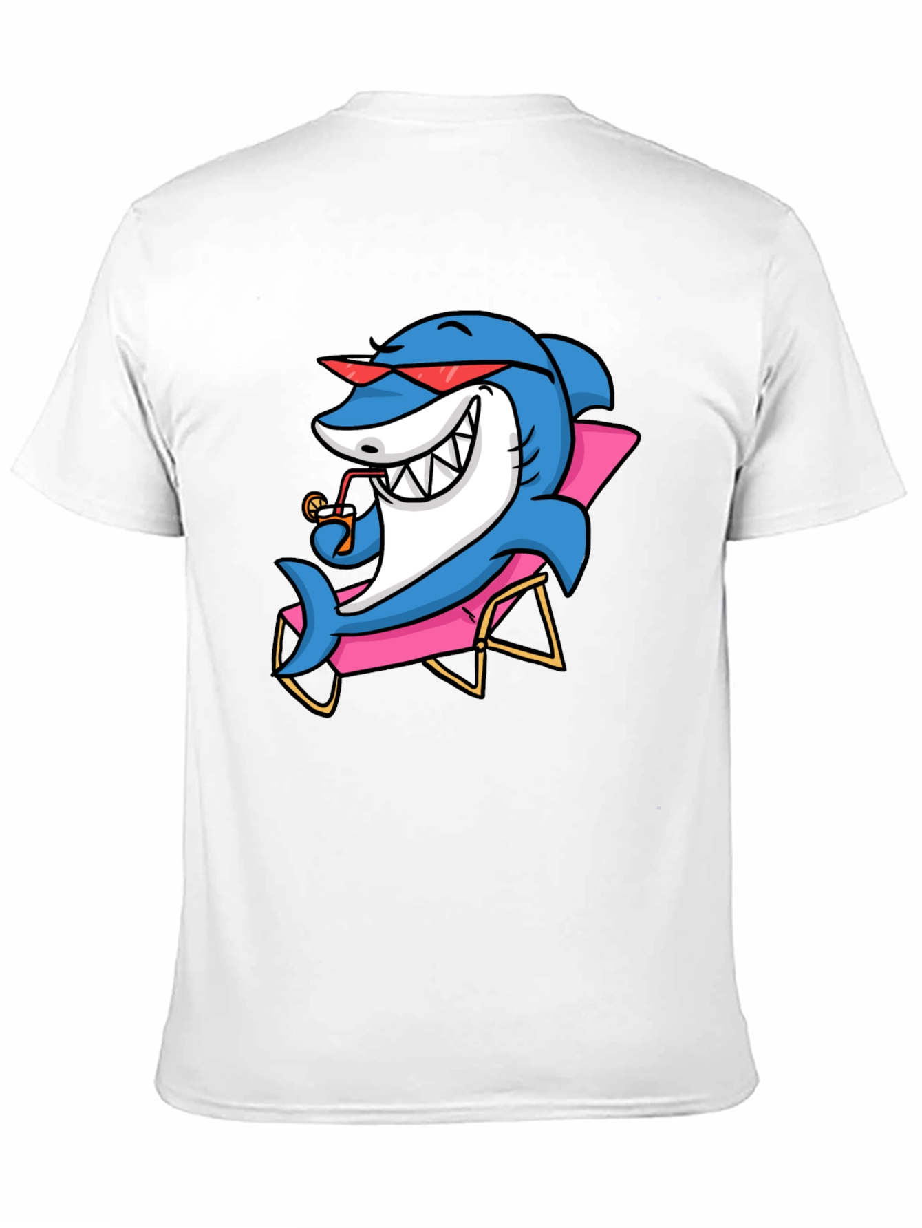 Black Cool Shark T-Shirt - Vacation Vibes view 11