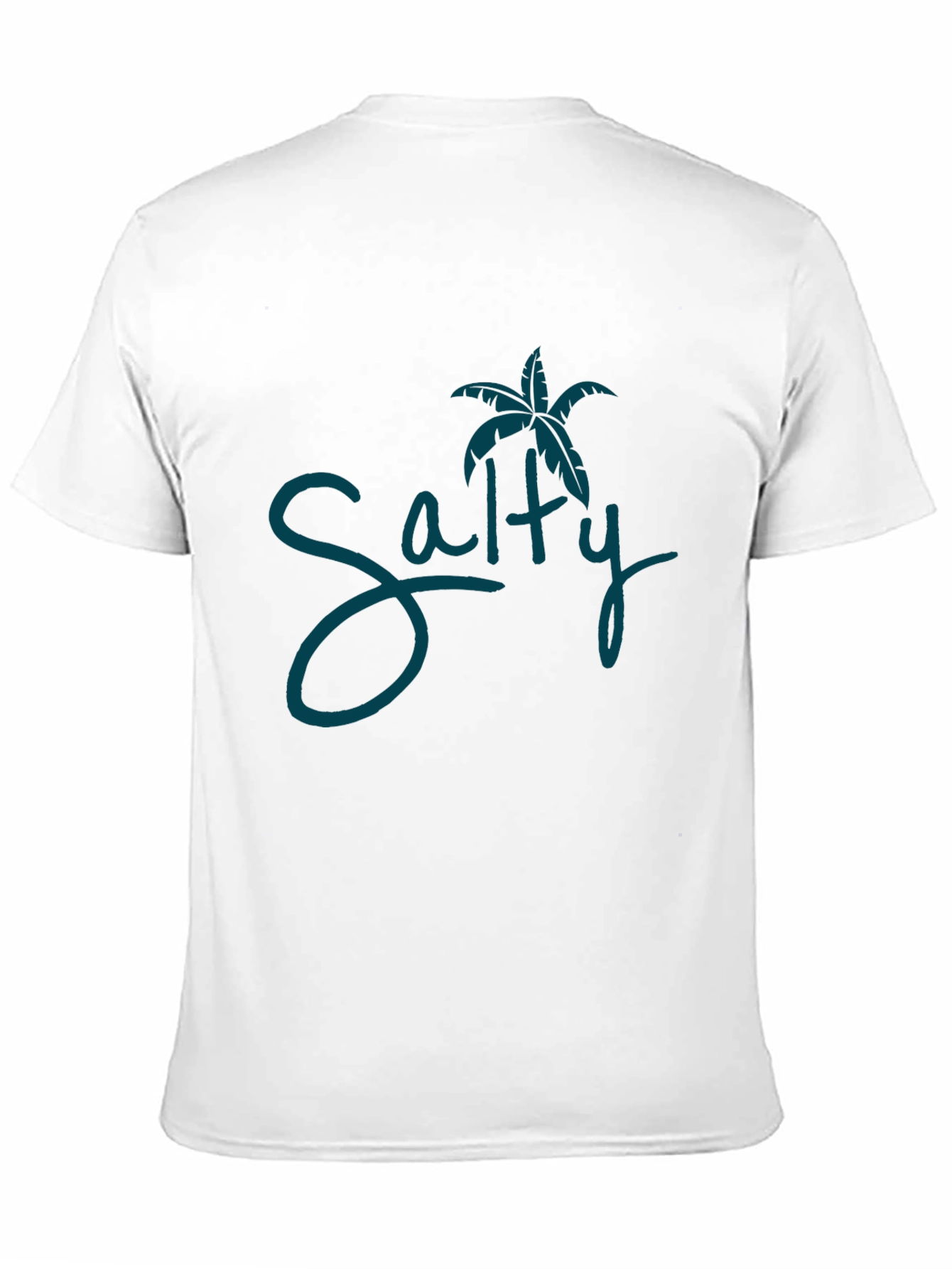 Black Salty Palm Tree Graphic Tee - Black view 11