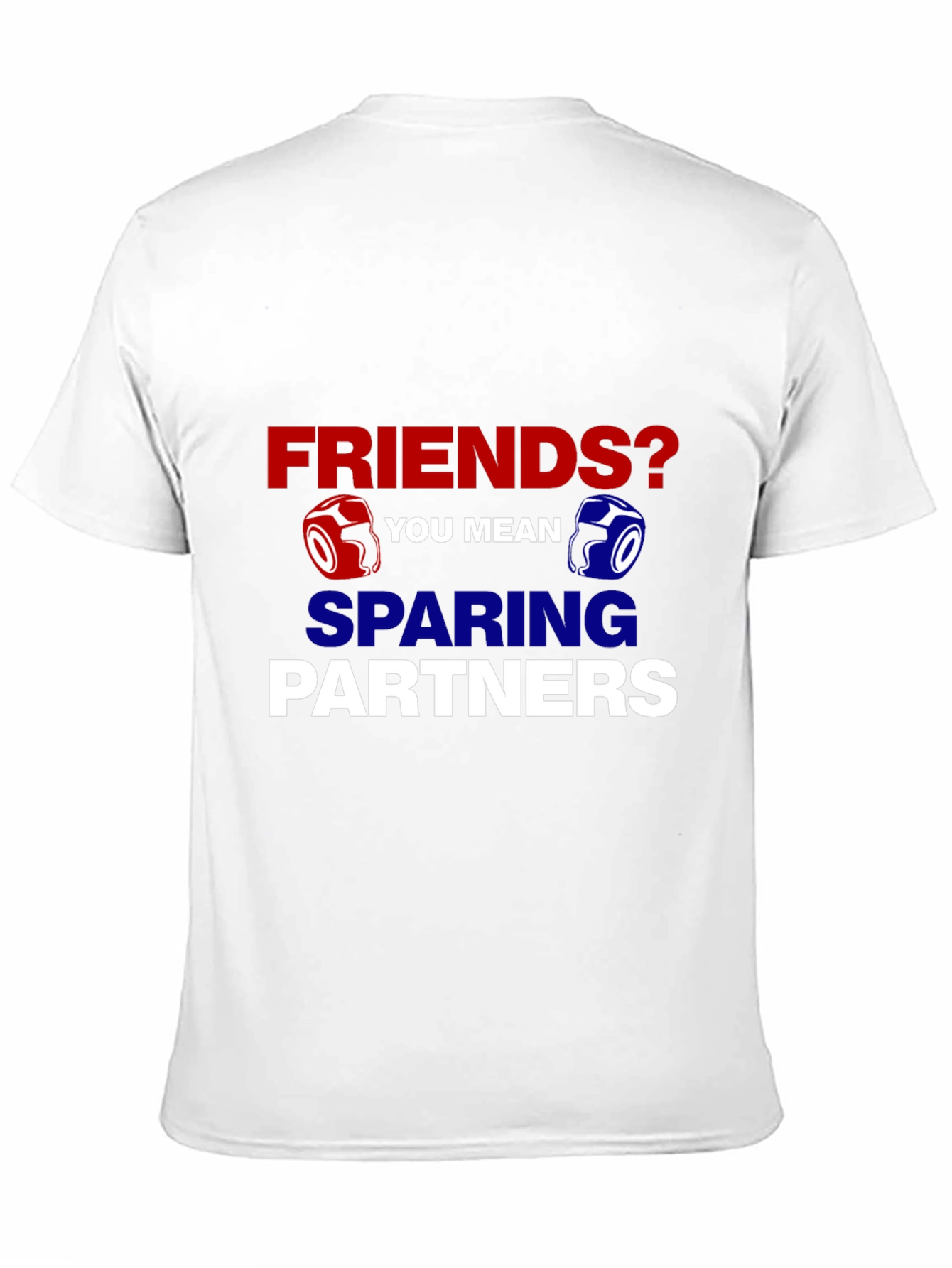 Black Friends? Sparring Partners Graphic Tee view 11