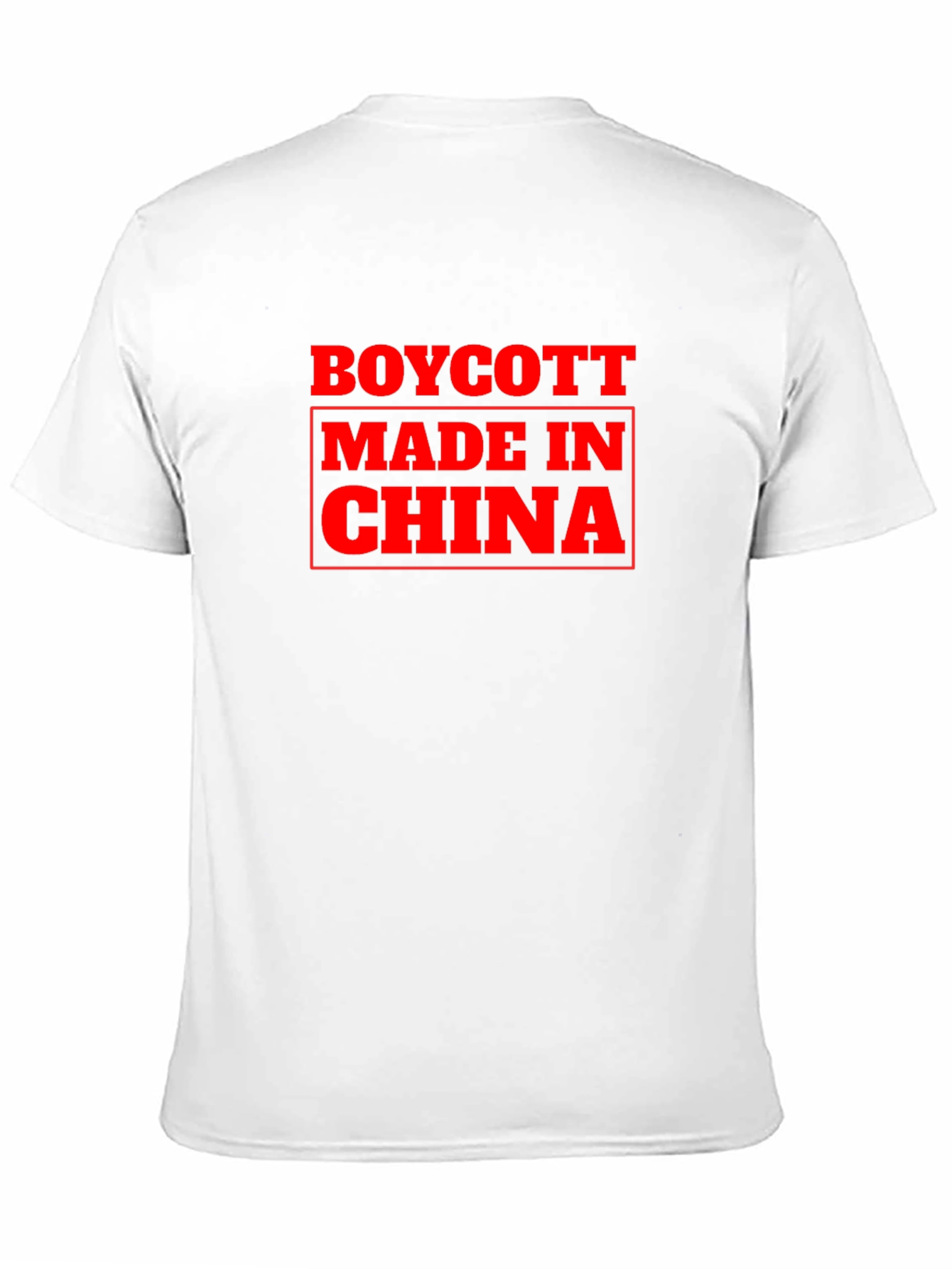 Black Boycott Made in China Graphic Tee view 11
