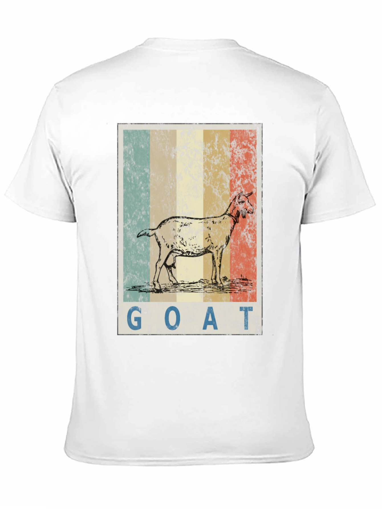 Black Vintage Goat T-Shirt - Graphic Tee view 11
