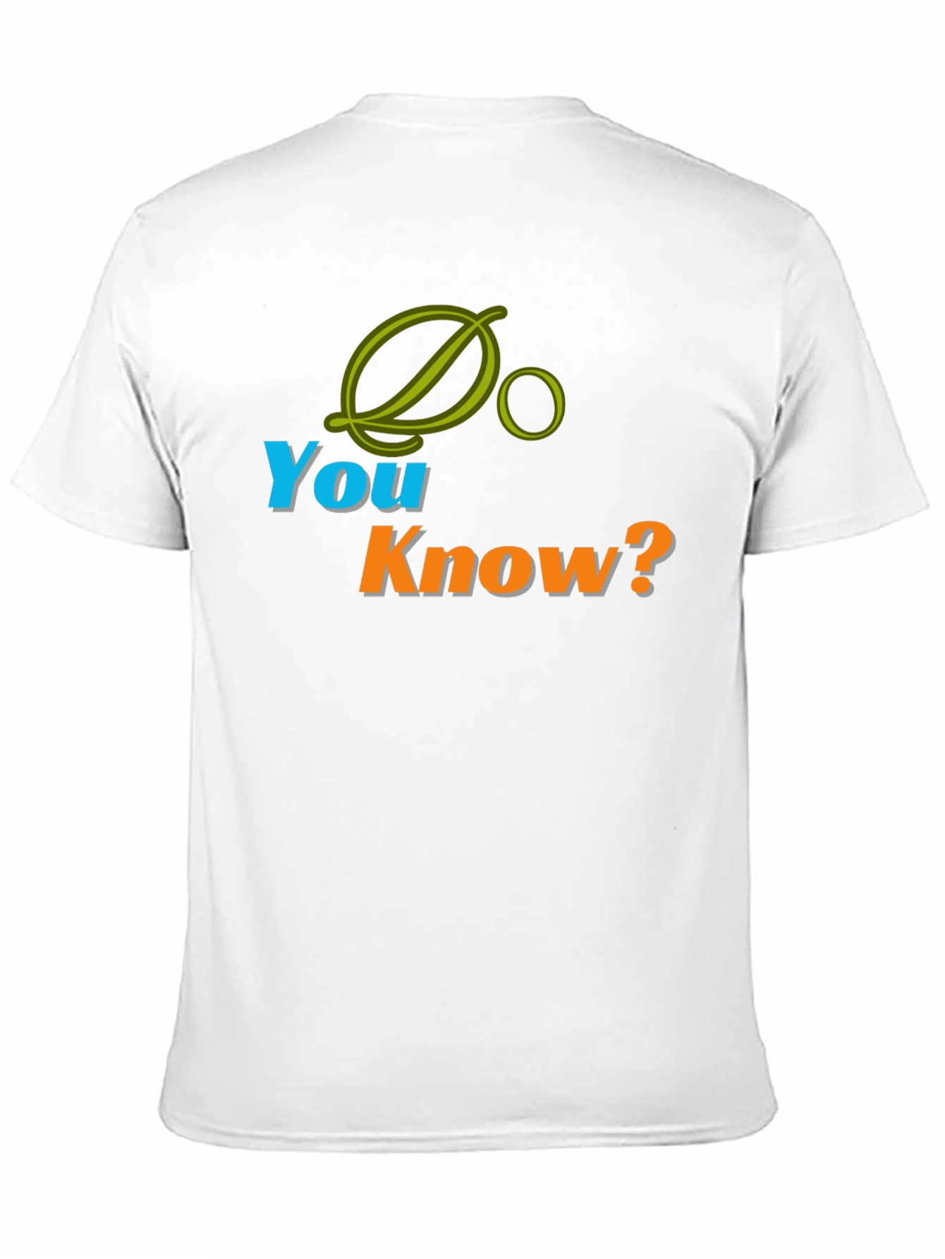 Black Do You Know? Novelty Graphic T-Shirt - Black view 11