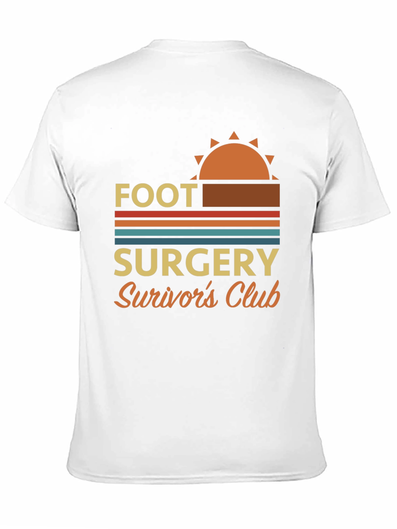 Black Foot Surgery Survivor's Club Graphic Tee view 11