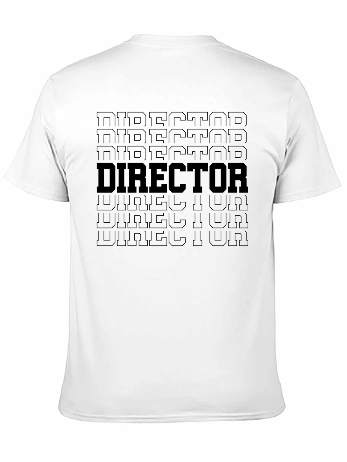 Black Director T-Shirt - Film Crew Apparel view 11