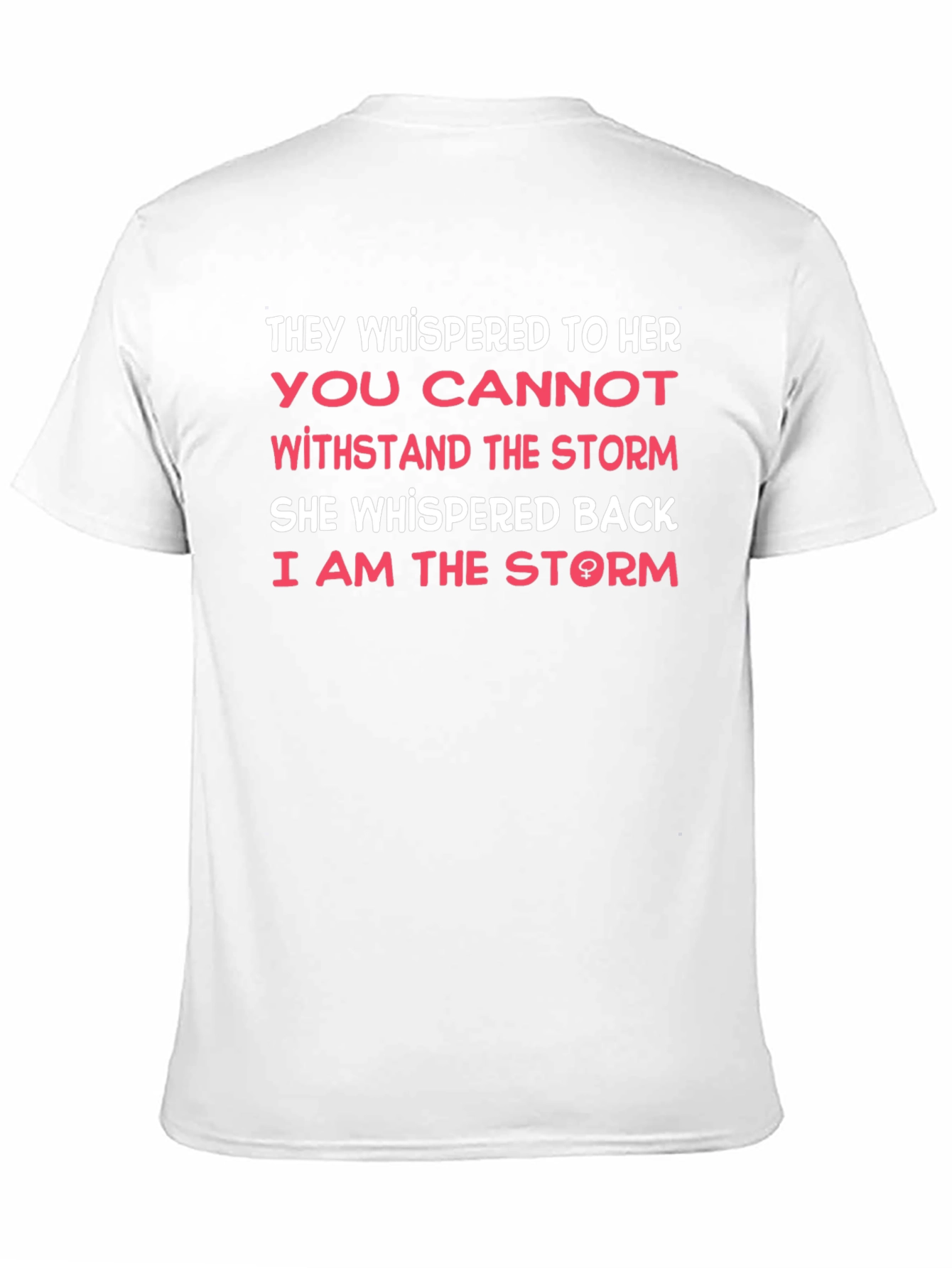 Black Empowered Woman's Graphic T-Shirt - I am the Storm Tee view 11