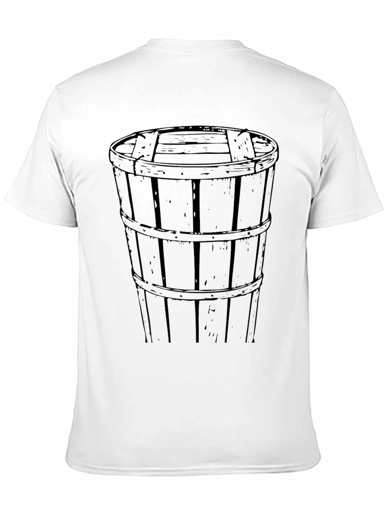 Black Vintage Black Bushel Basket Graphic Tee view 11