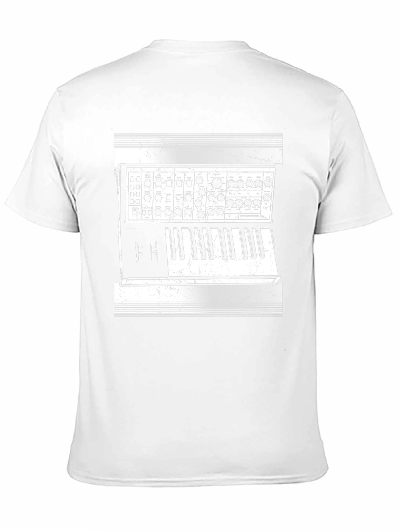 Synthesizer Graphic Tee - Music Lover Gift - 11