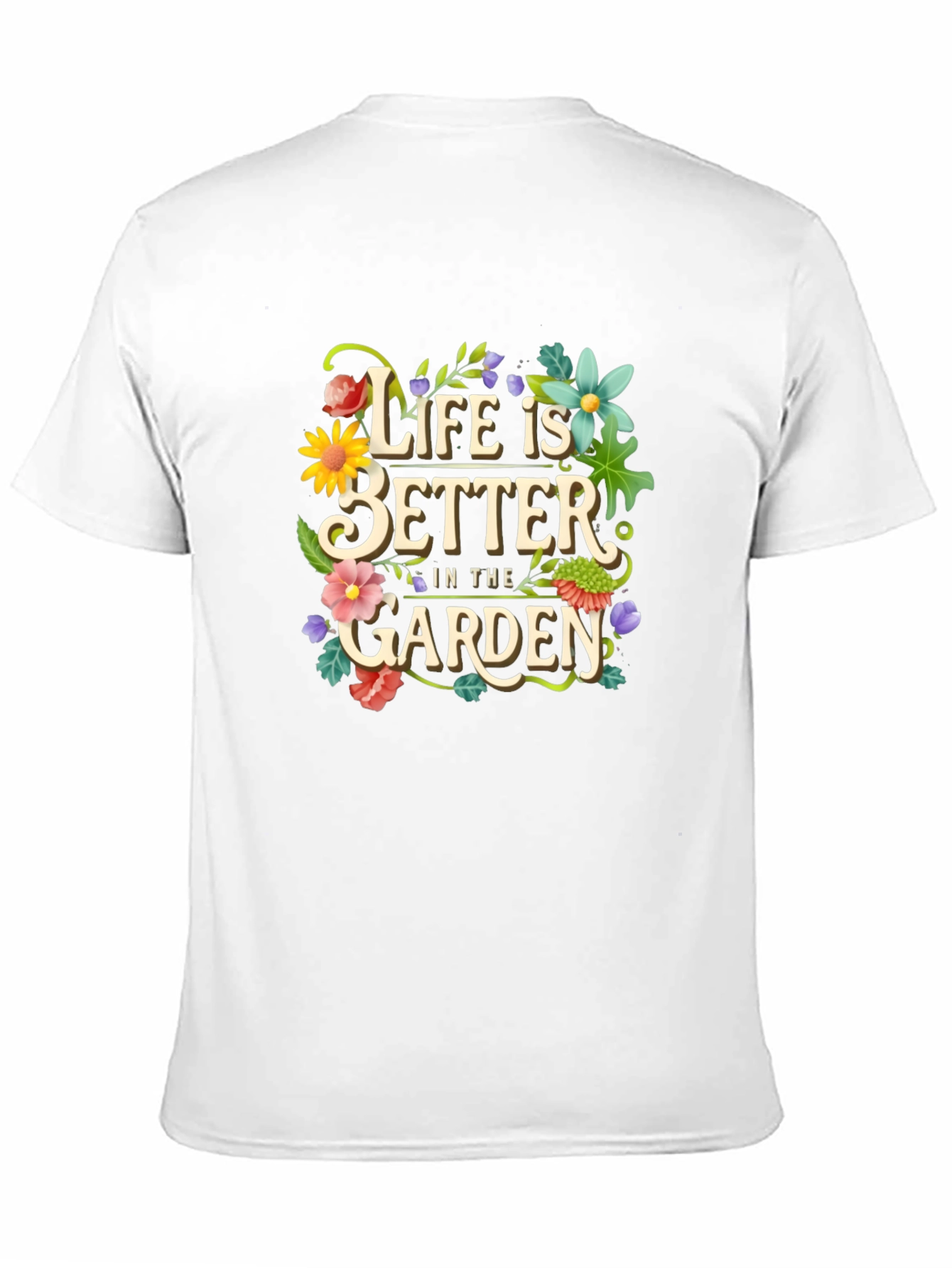 Black Life is Better in the Garden Graphic Tee view 11
