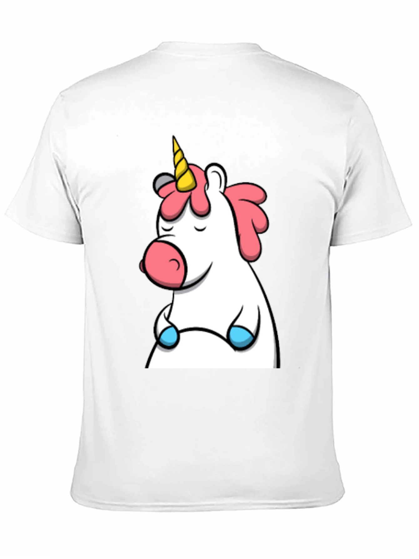 Black Unicorn Graphic Black T-Shirt view 11