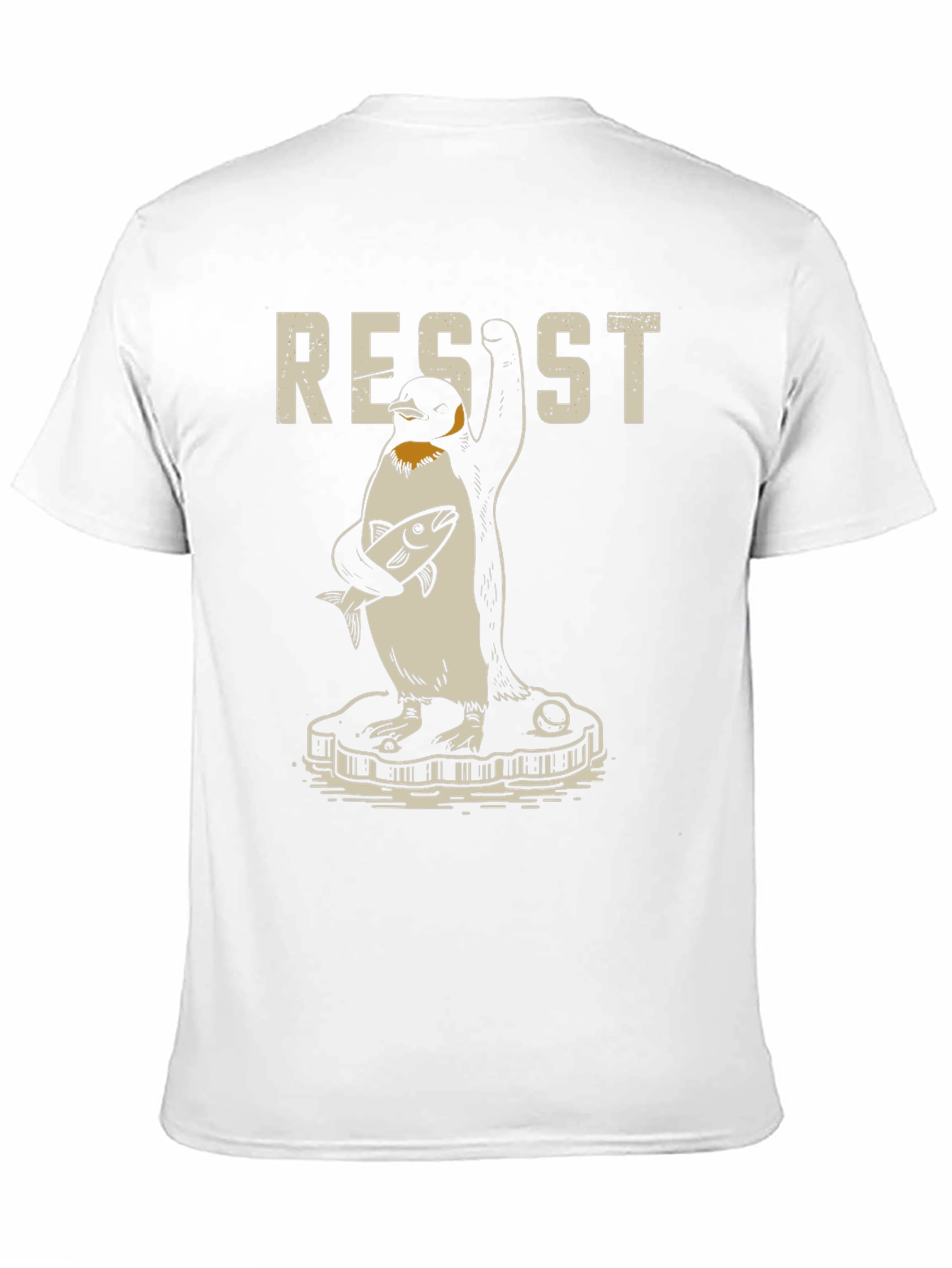 Black Resist Penguin Graphic Tee view 11