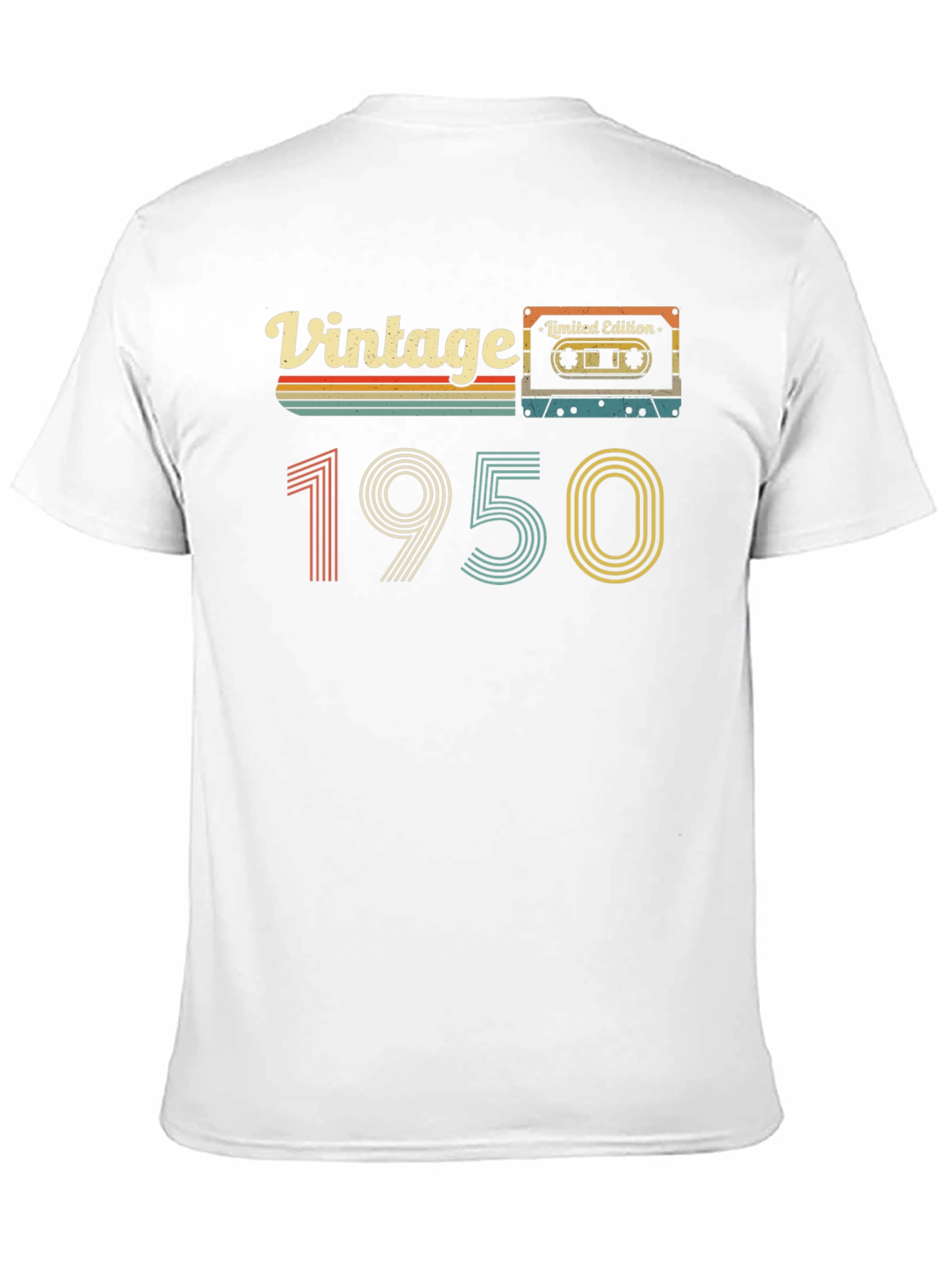 Black Vintage 1950 Limited Edition Cassette T-Shirt view 11