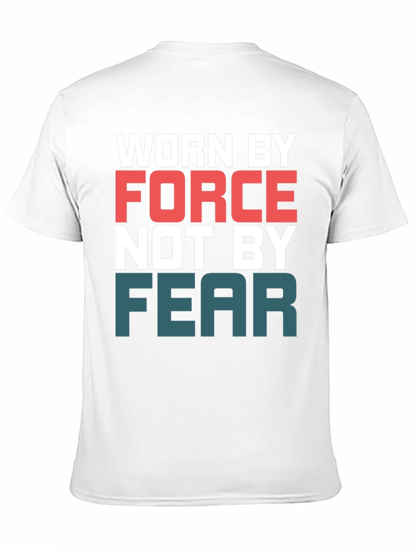Black Worn by Force T-Shirt view 11